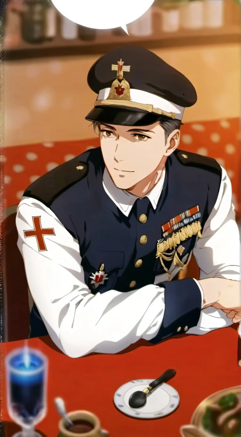 ai character: hans snieder background