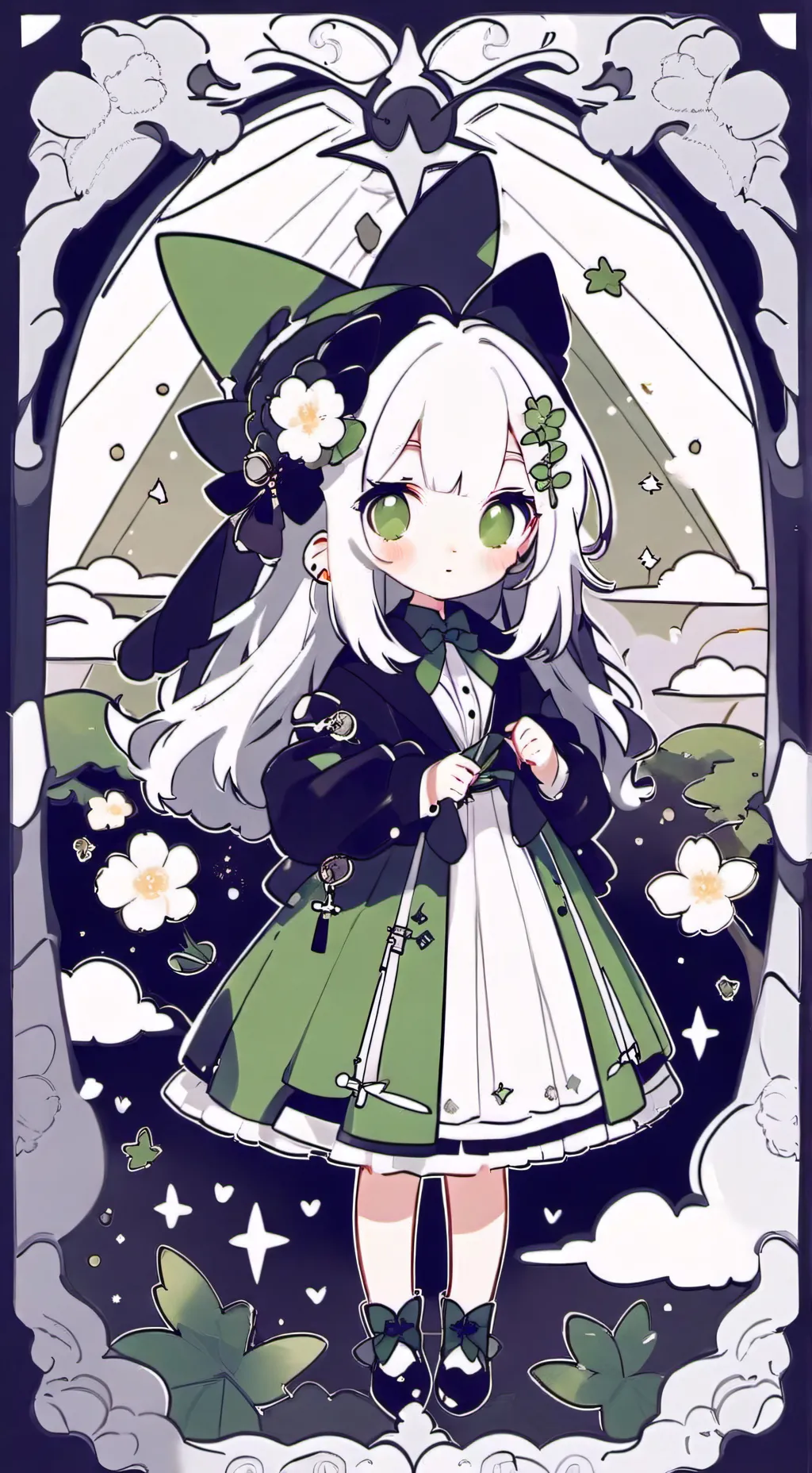 ai character: hoppy hopscotch  background