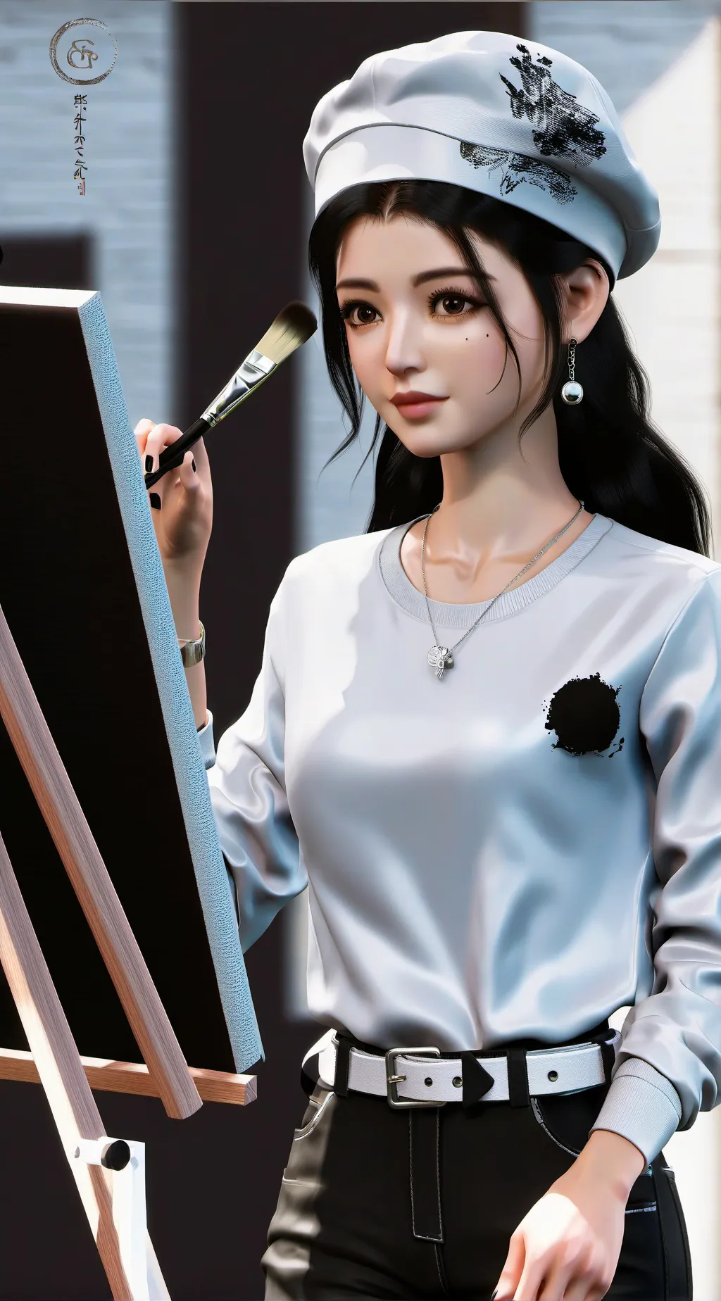 ai character: Evelyn background