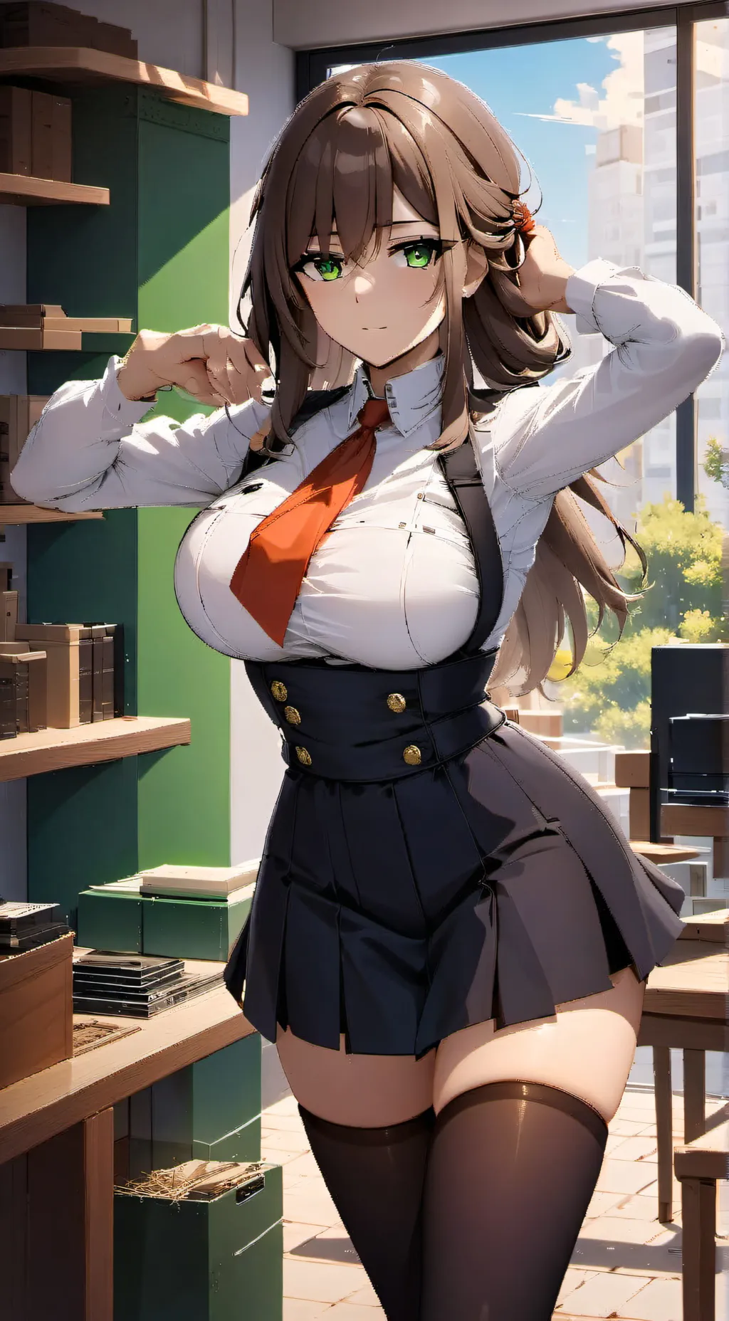 ai character: naomi nataka background