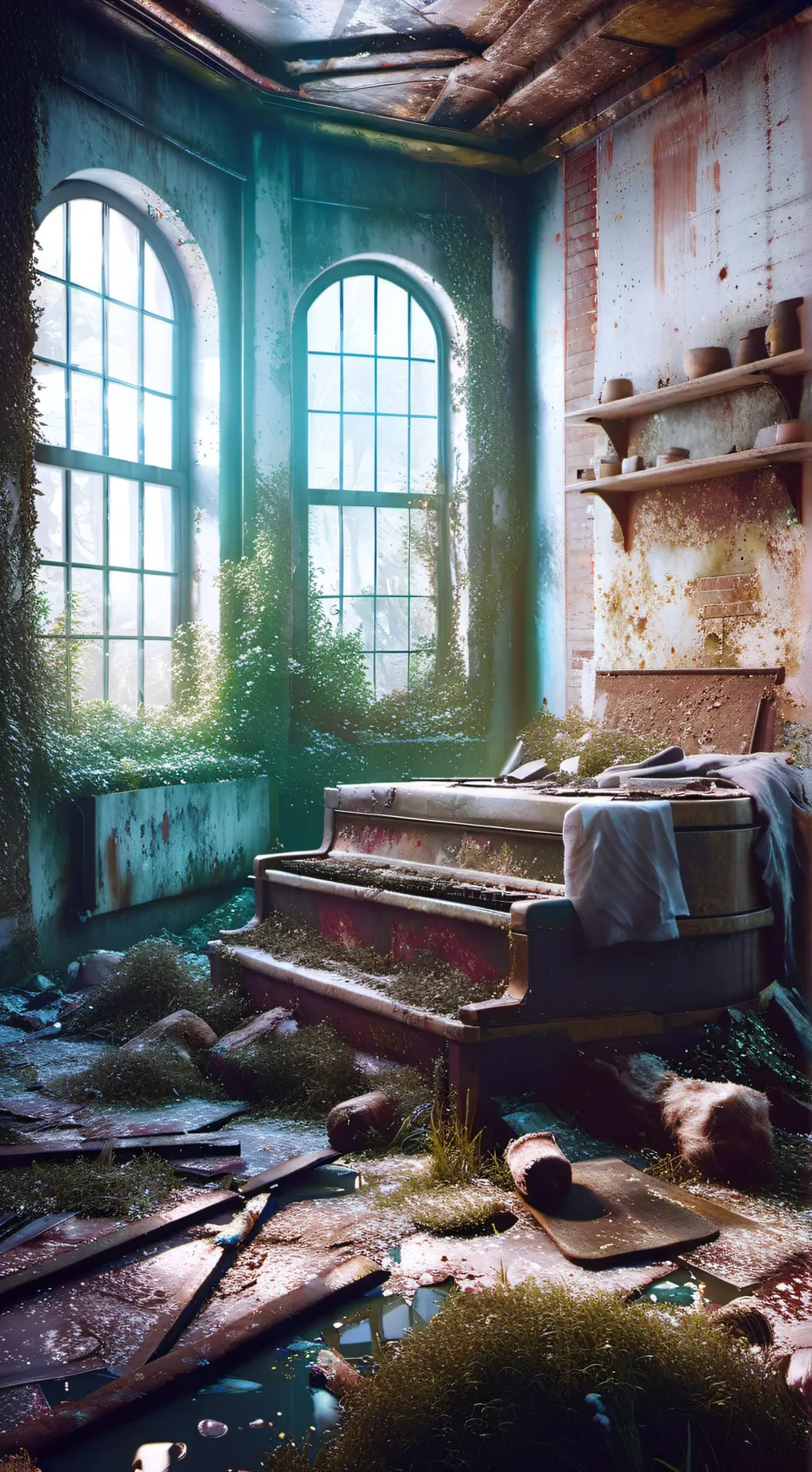 ai character: Grom's Basement  background