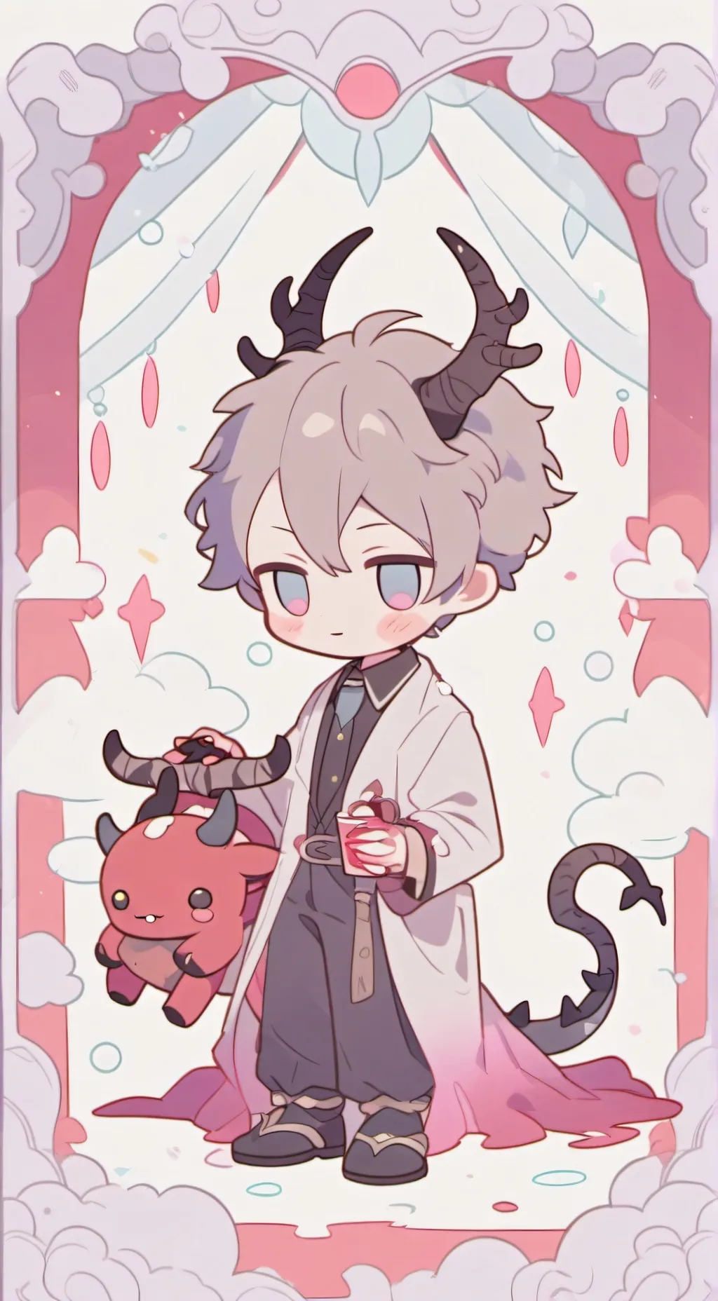 ai character: 🐤🥞Appleradio📻🦌 background