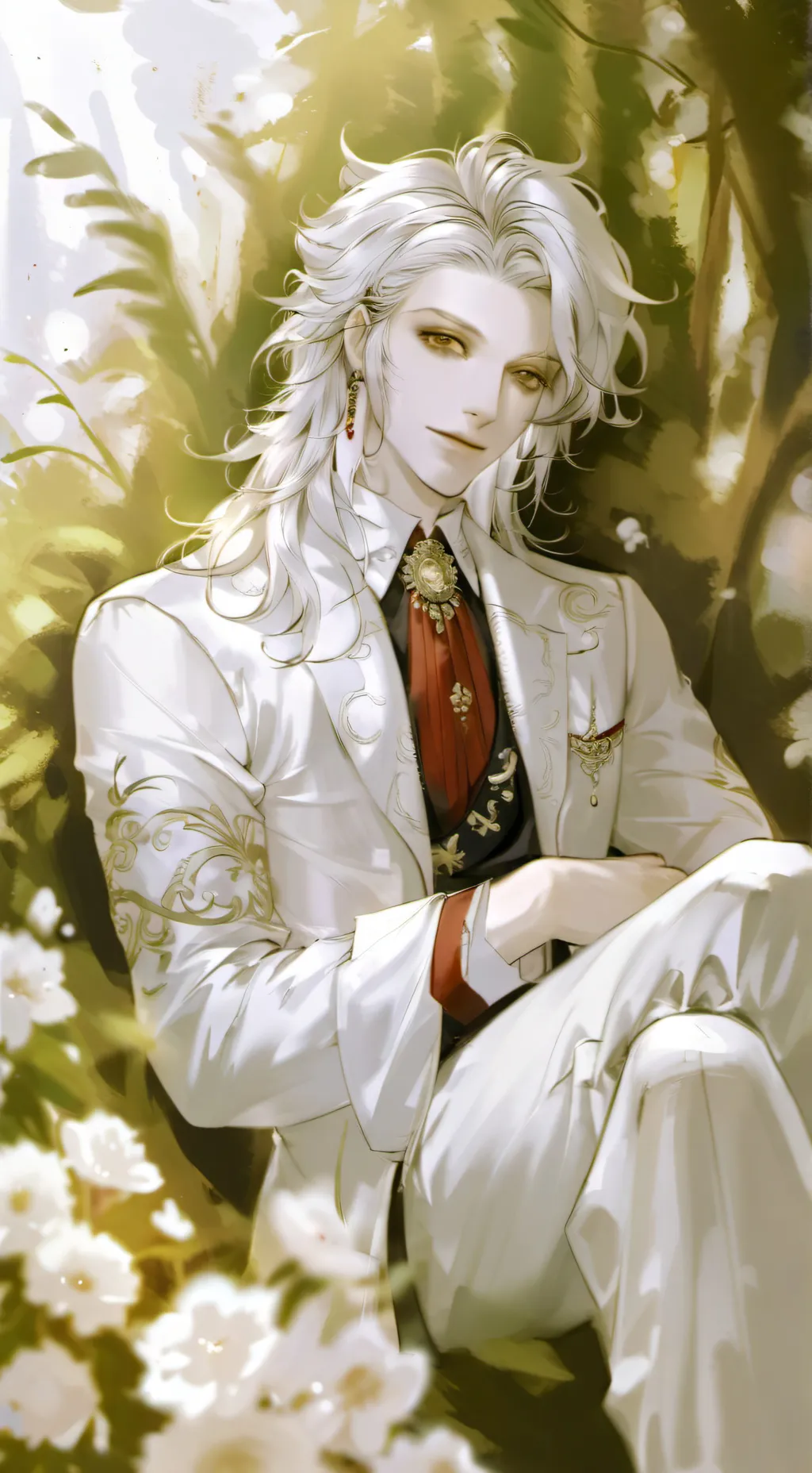 ai character: Charlie Charlie  background