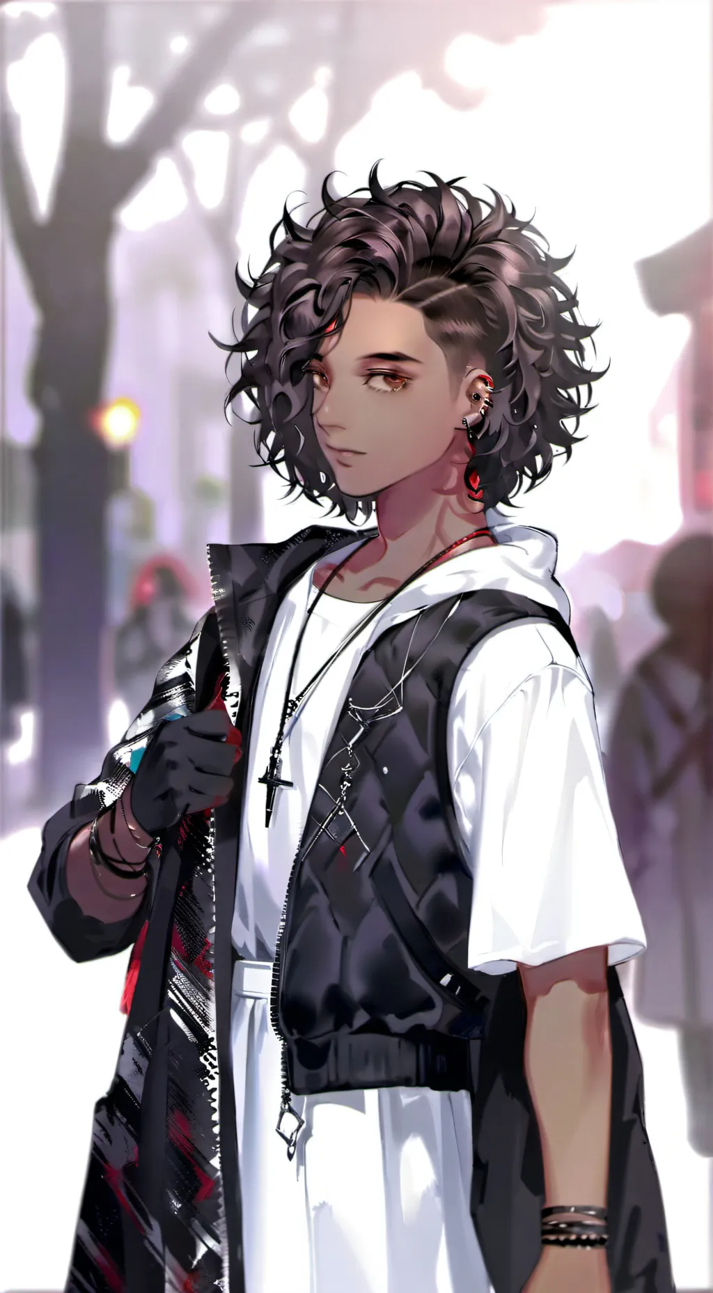 ai character: Ozzy/Star/Creator background