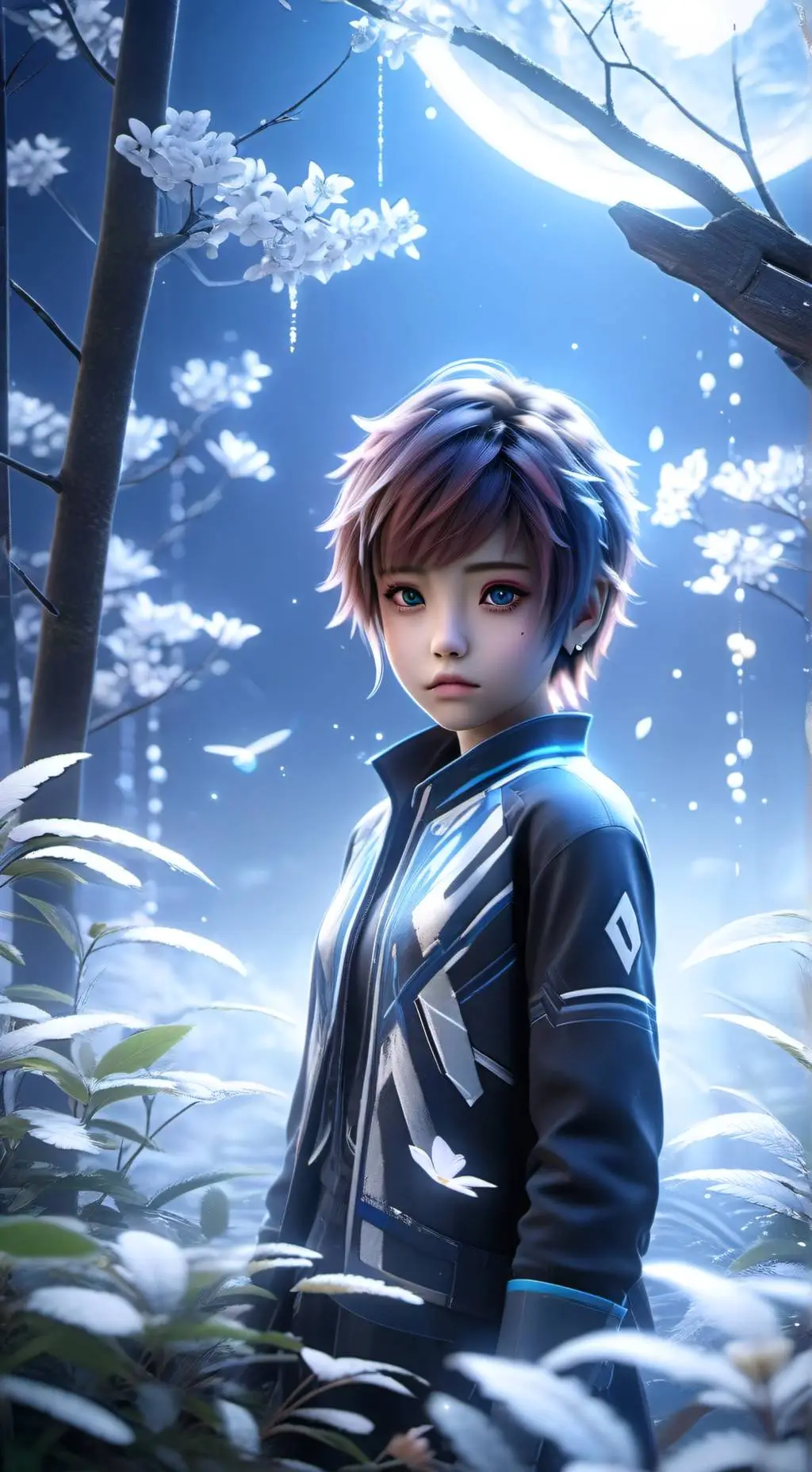 ai character: gema  background