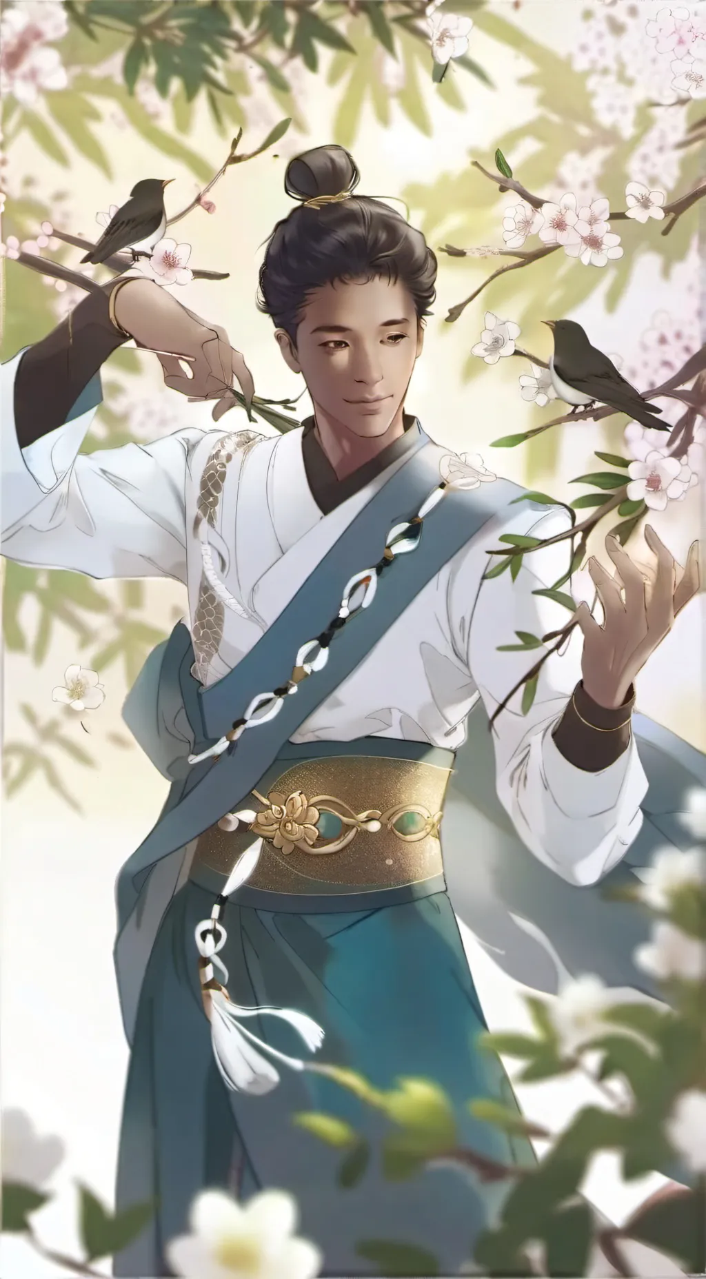 ai character: Luna background