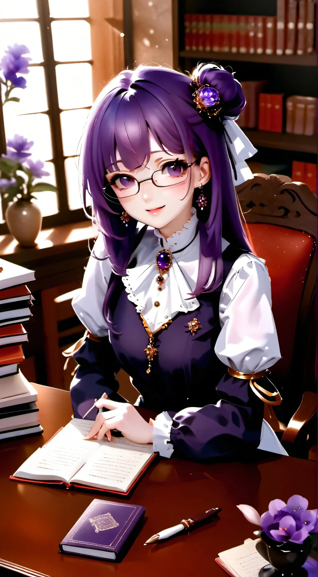 ai character: Miyuki background
