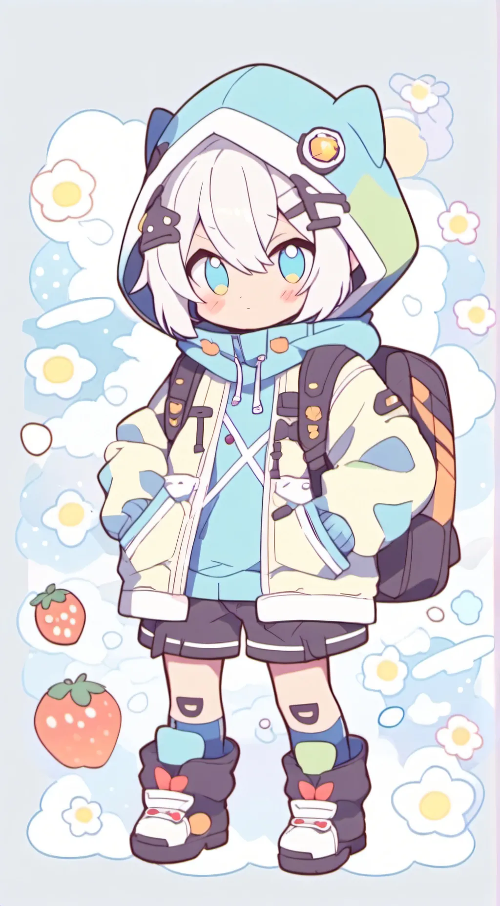 ai character: tokoshojiojirokoda background