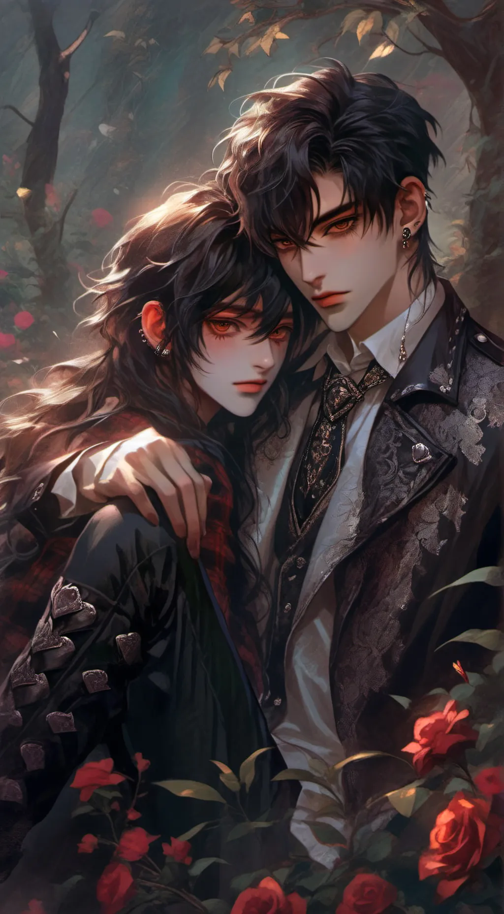 ai character: Andrew🌸🌺🎊 background