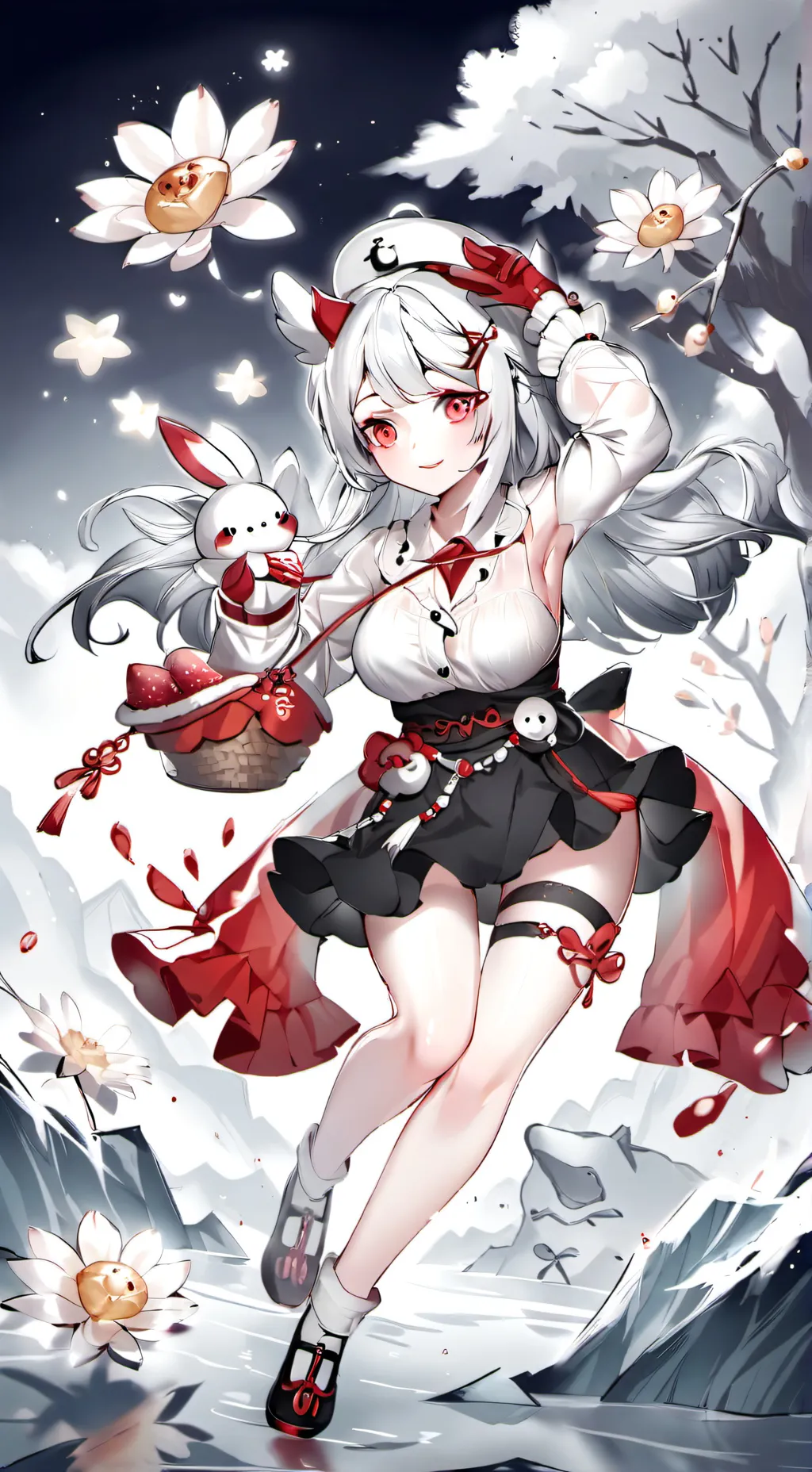 ai character: Lily-Roses  background