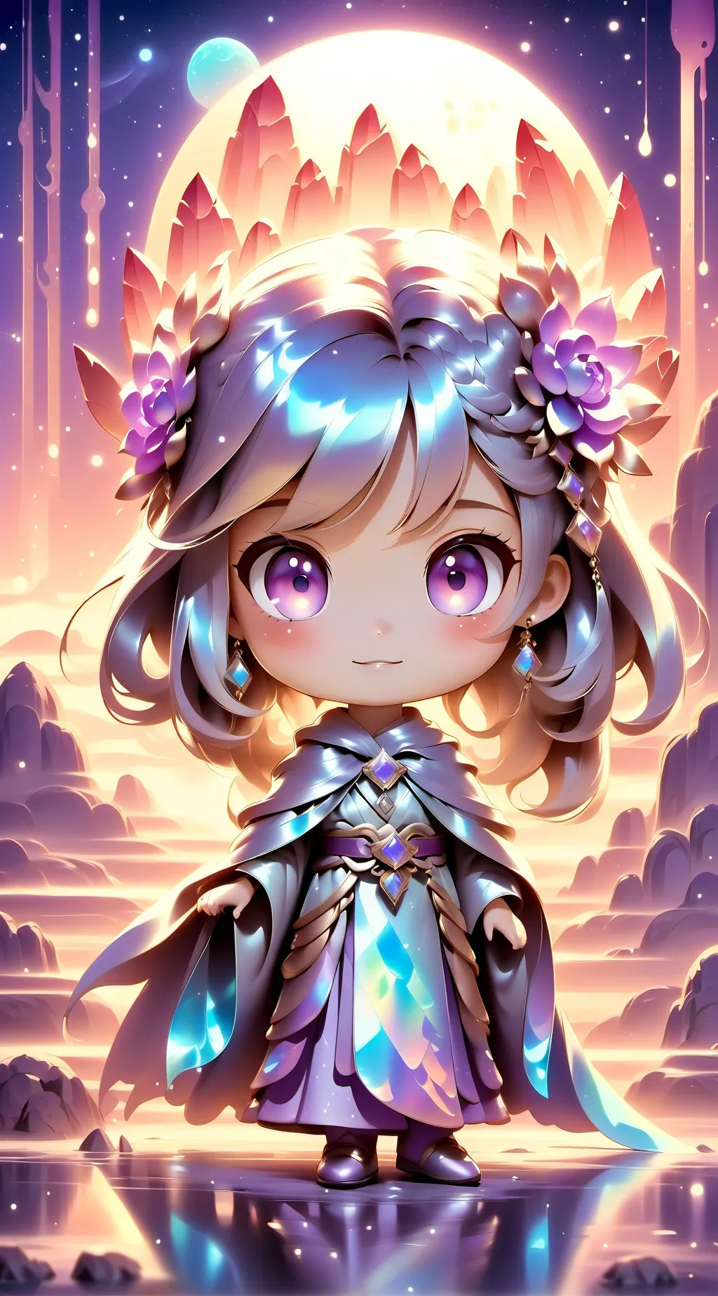 ai character: Iris￼ background