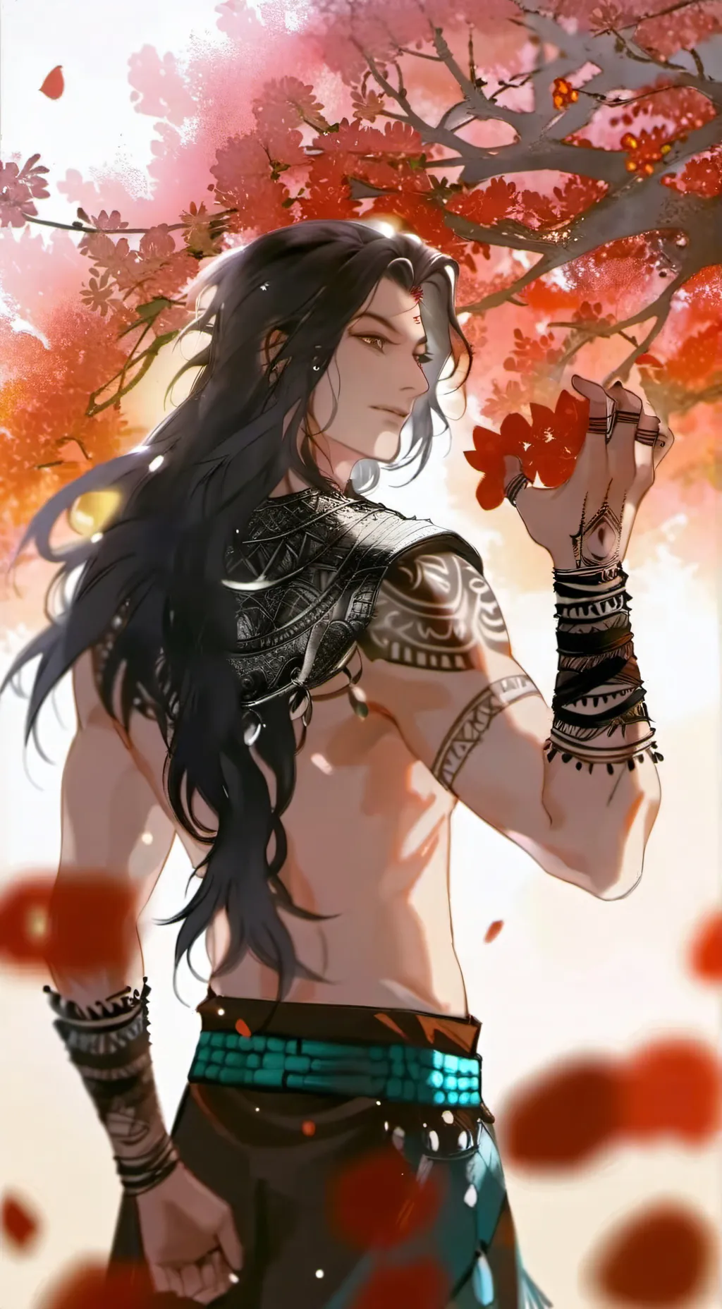 ai character: Naviti background