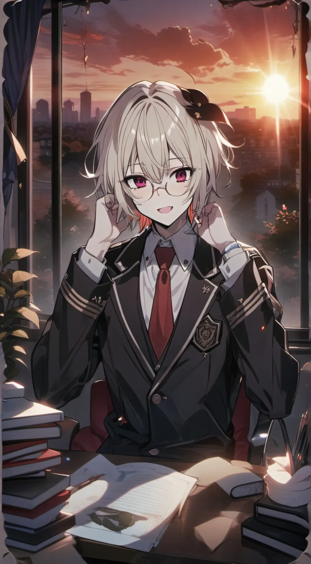 ai character: Akira background