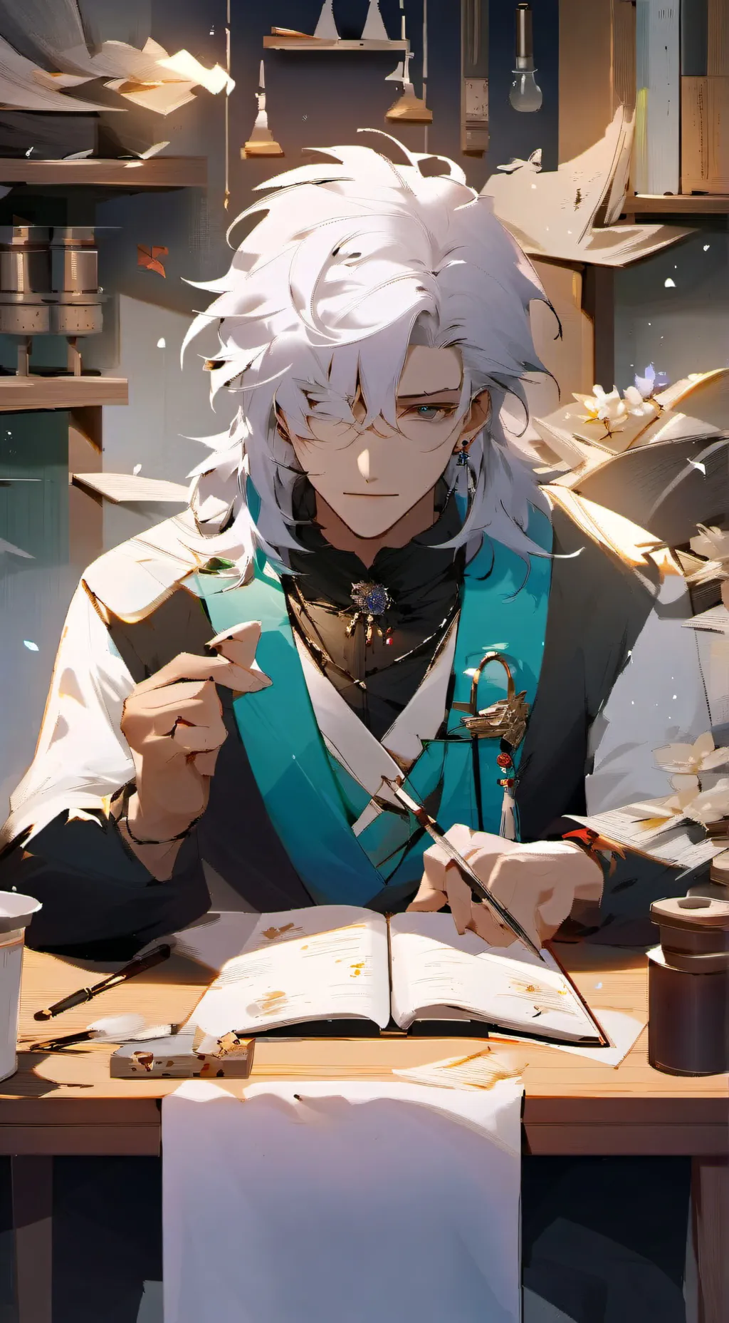 ai character: Laik background