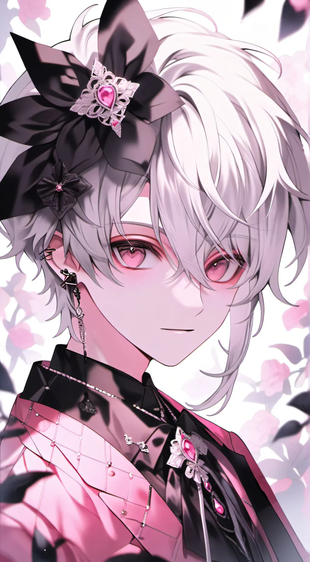 ai character: 🌸~Rikau~🌸  background