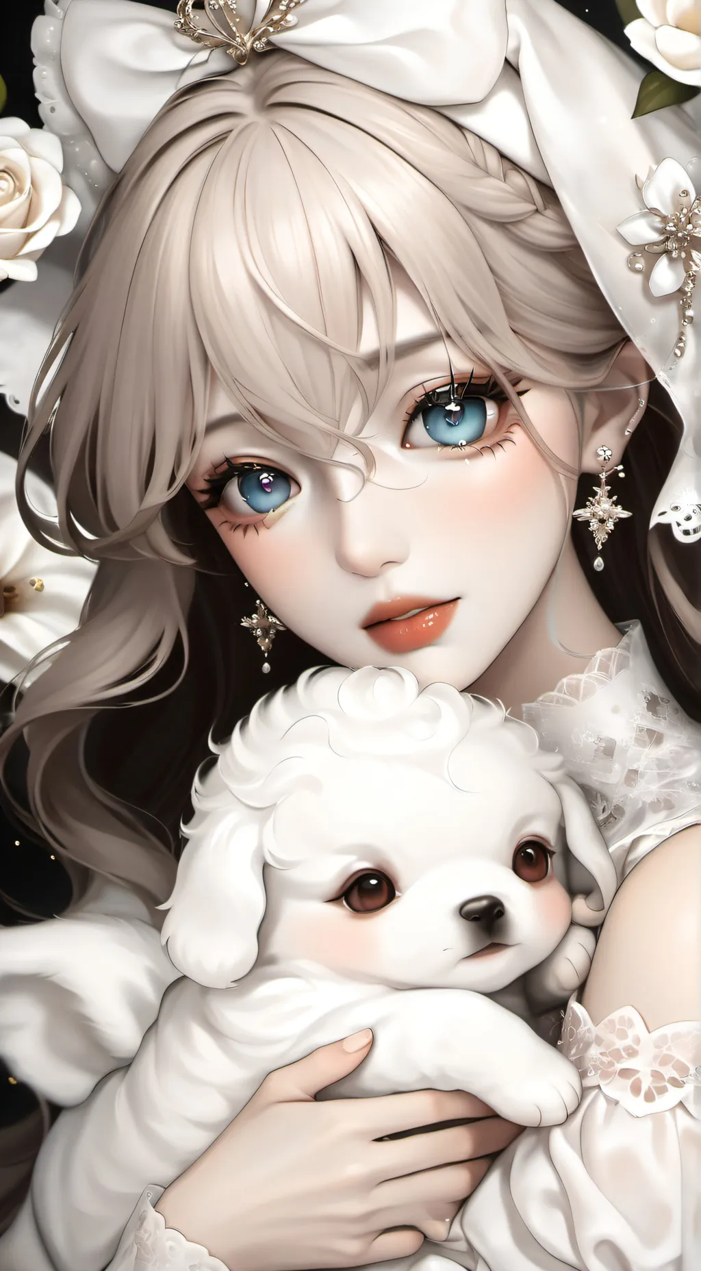 ai character: Lia serrana  background