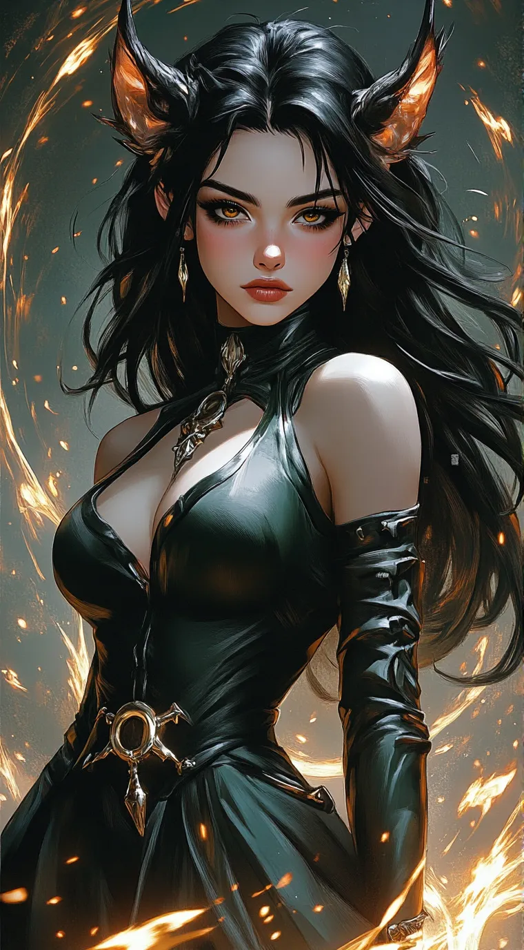 ai character: morgana  background