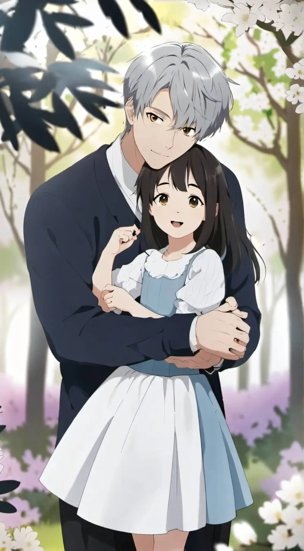 ai character: dad background