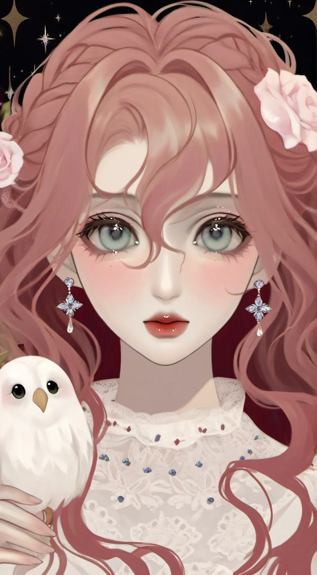 ai character: дина background