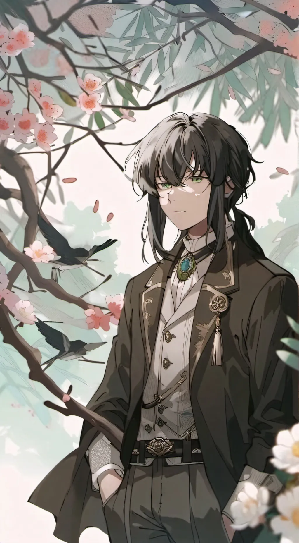 ai character: Muichiro background