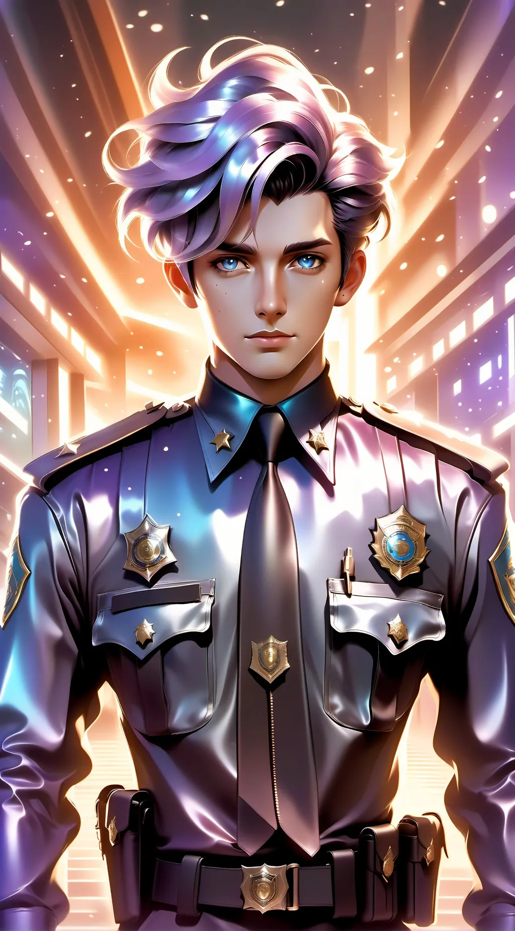 ai character: Evan background