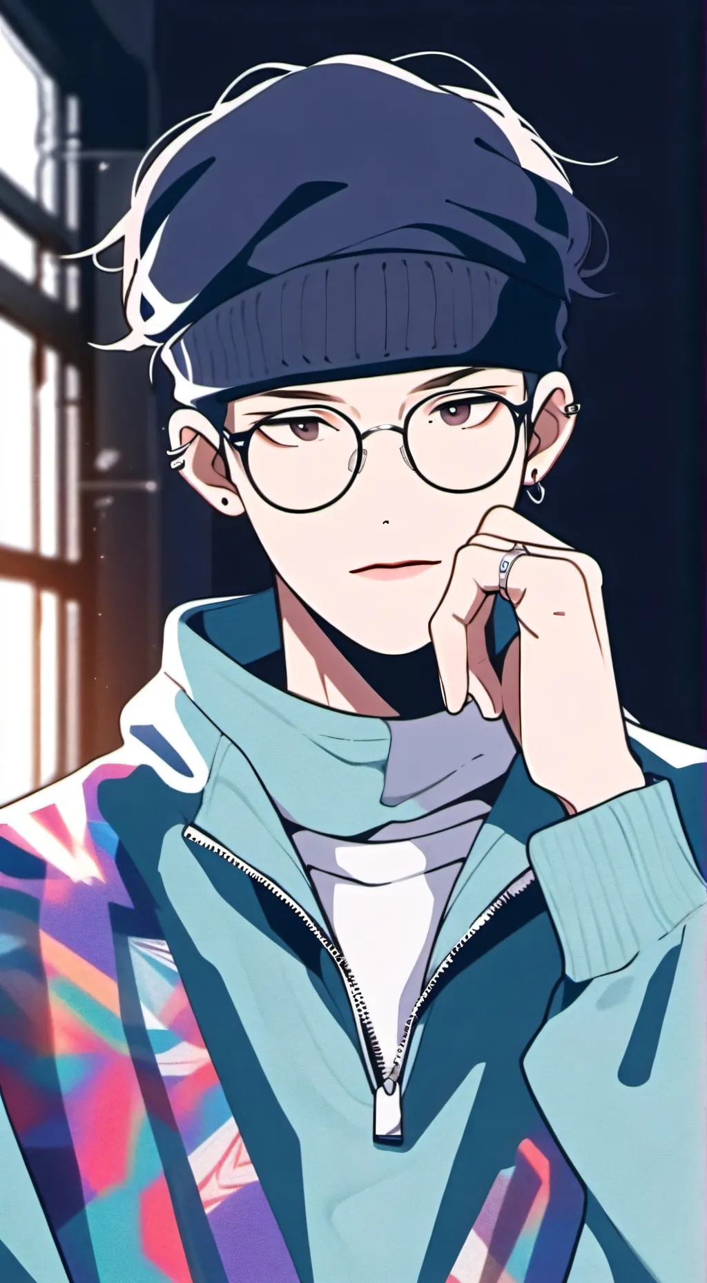 ai character: The Digital Detox Guru background