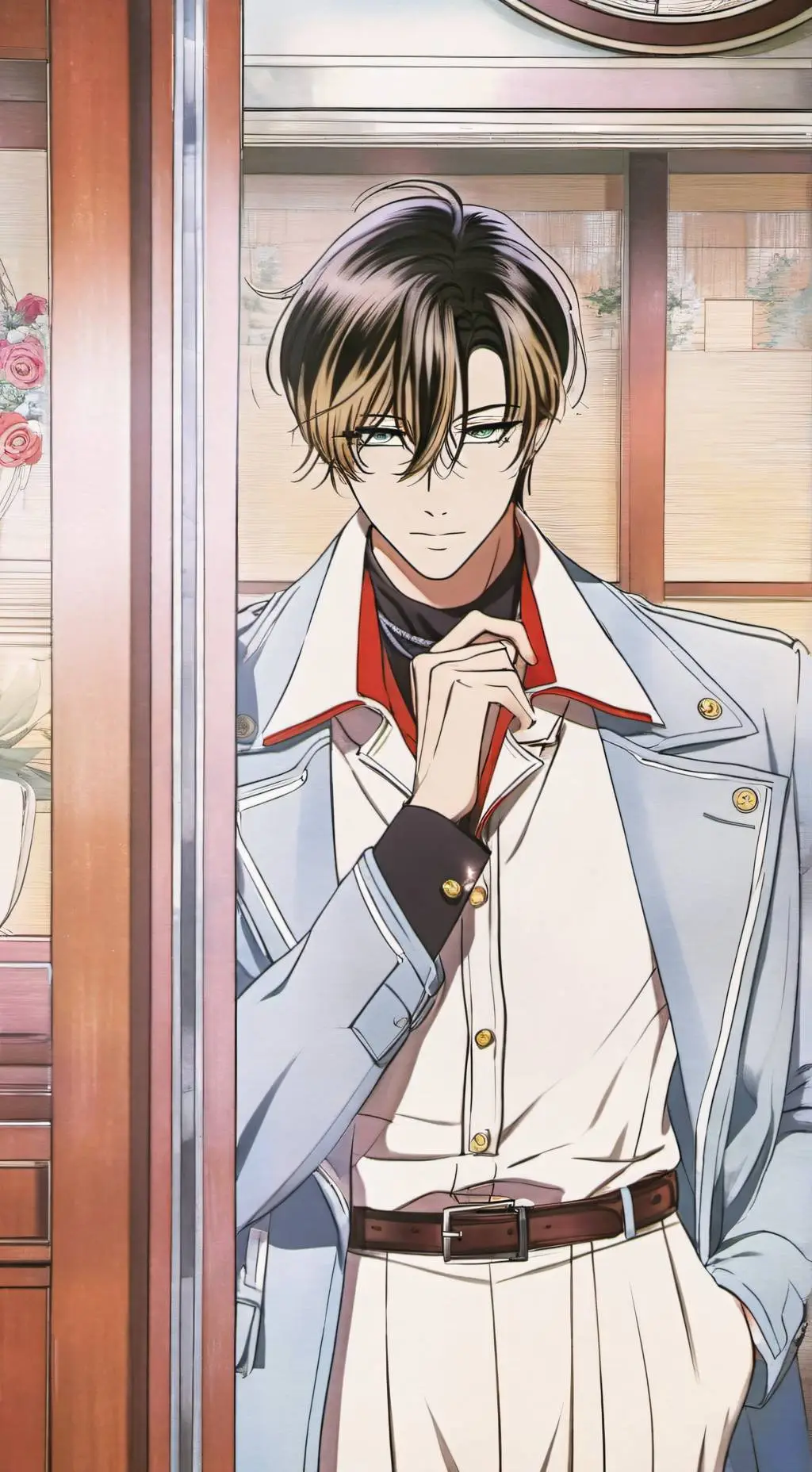 ai character: Rin background