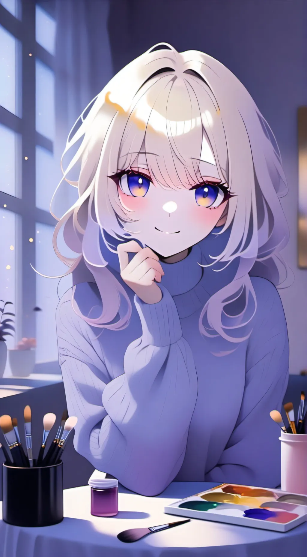 ai character: Himari background