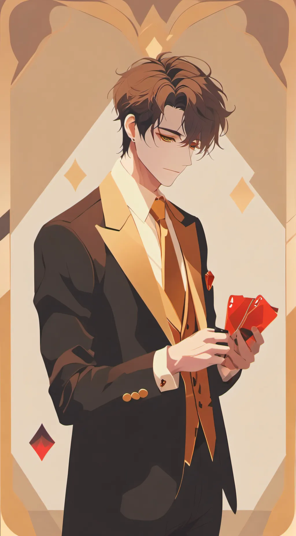 ai character: 𝓢𝓶𝓲𝓵𝓮𝔂 background