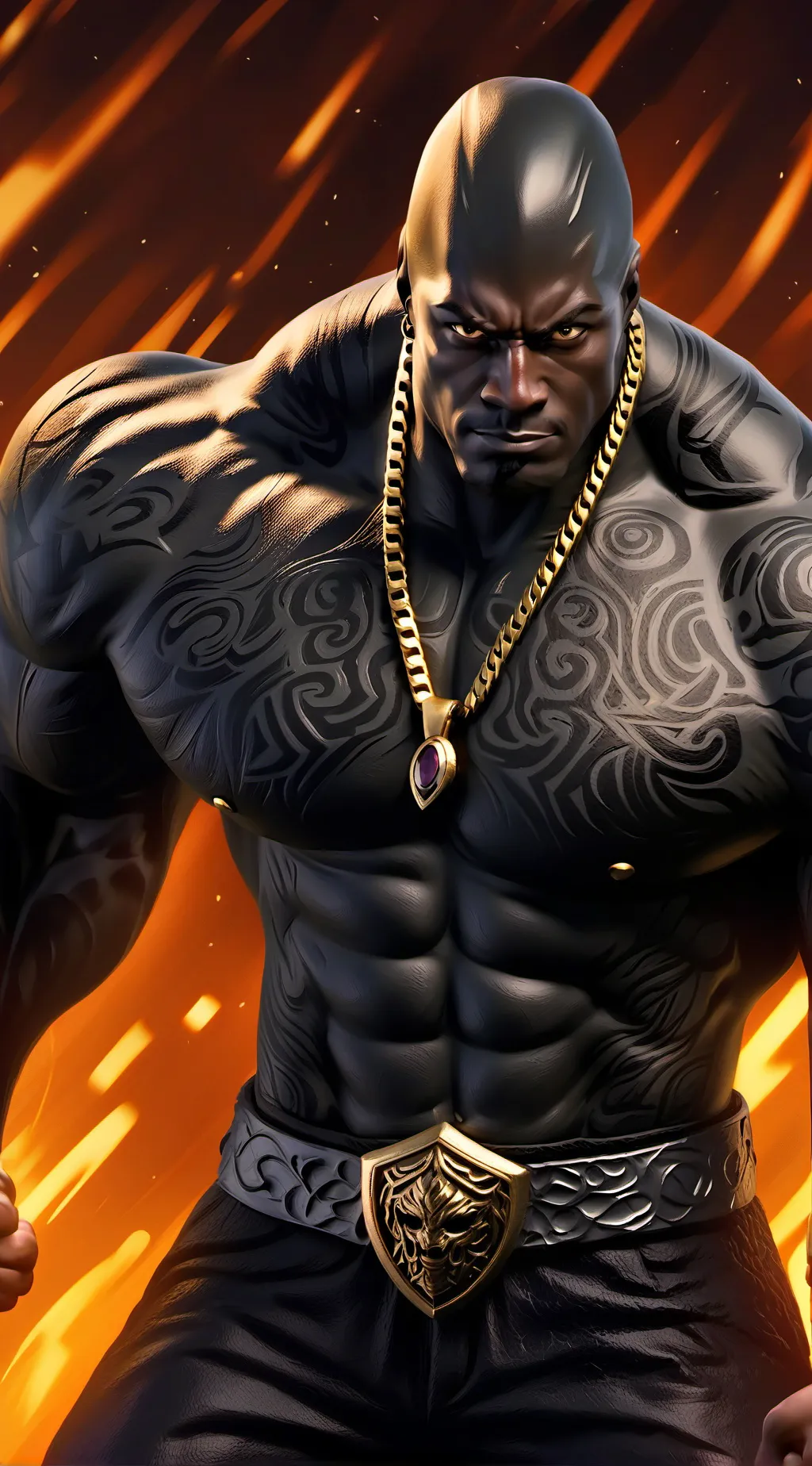 ai character: John  background