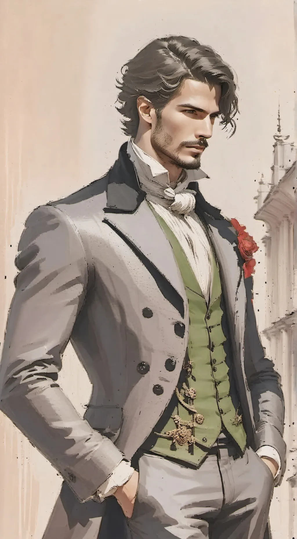 ai character: Tomas background