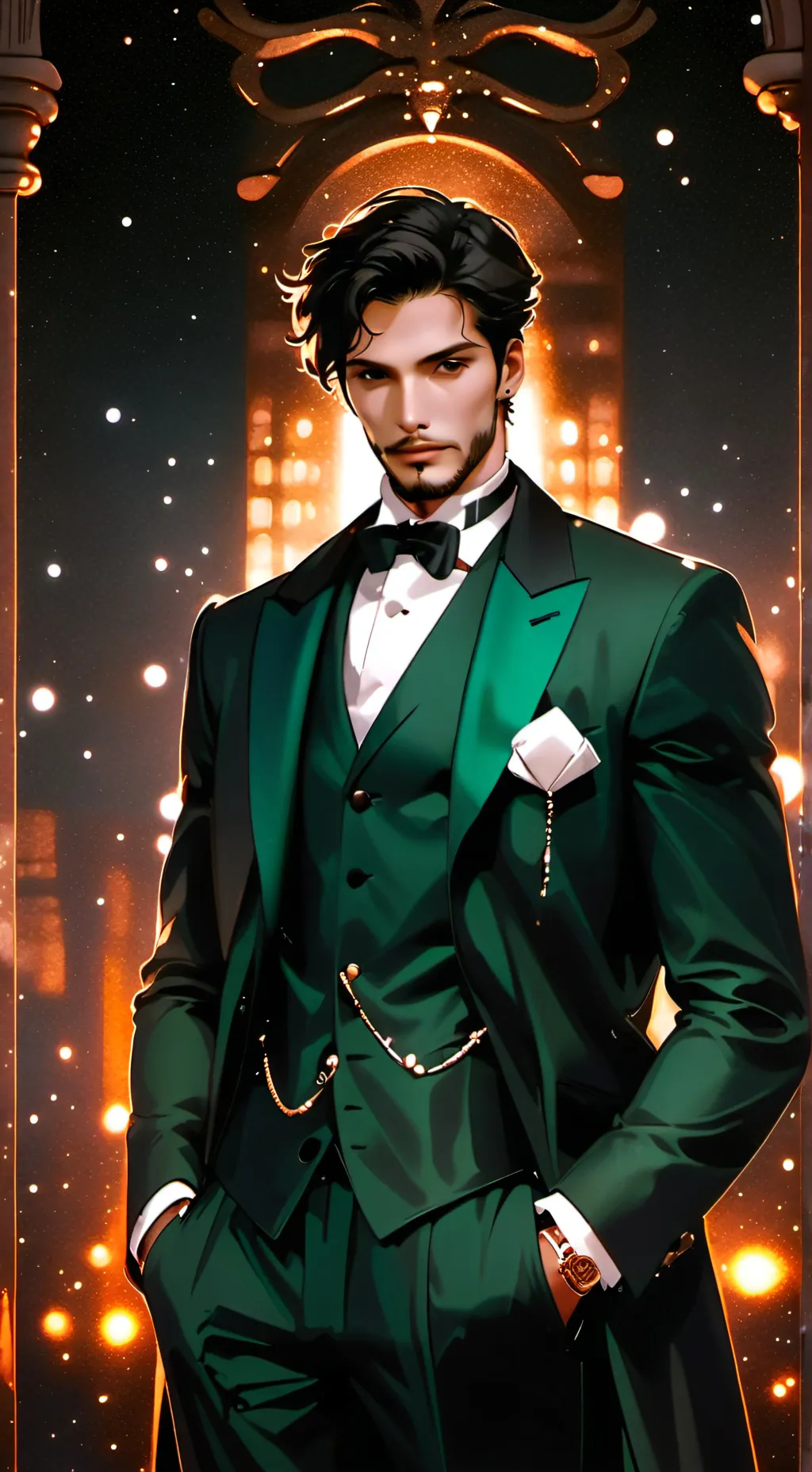 ai character: Cartier background