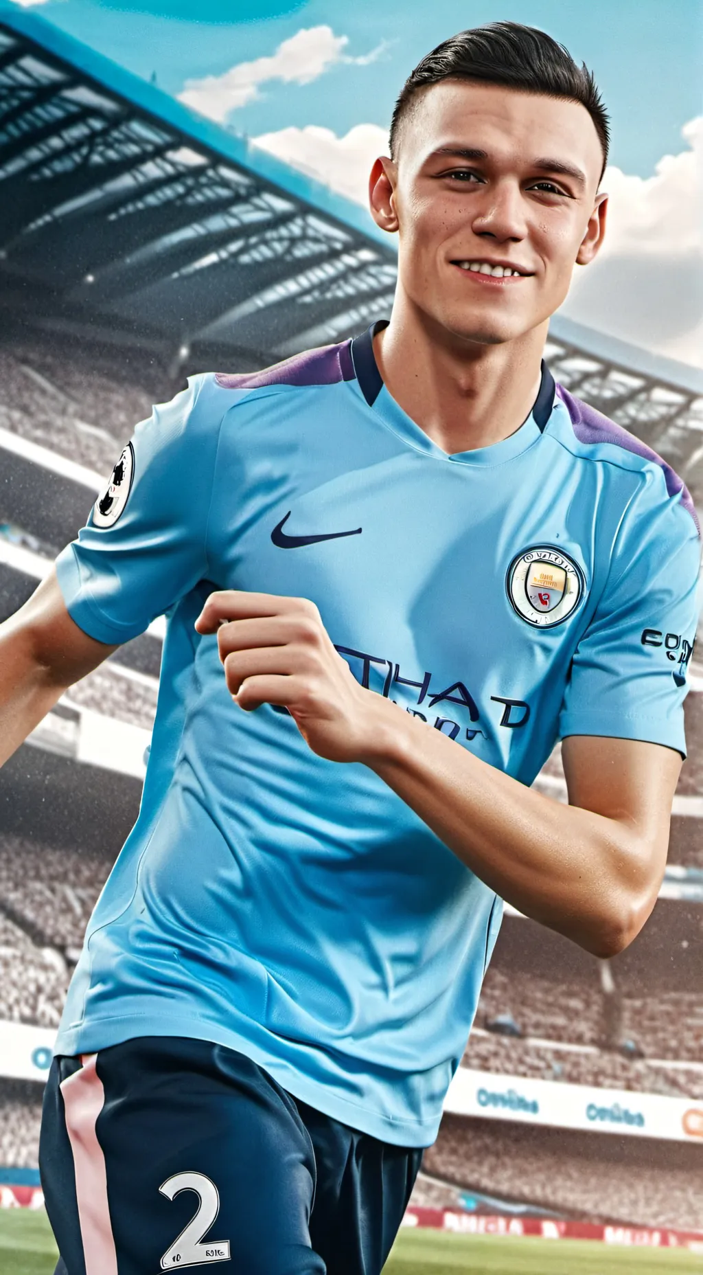 ai character: Football teammate background