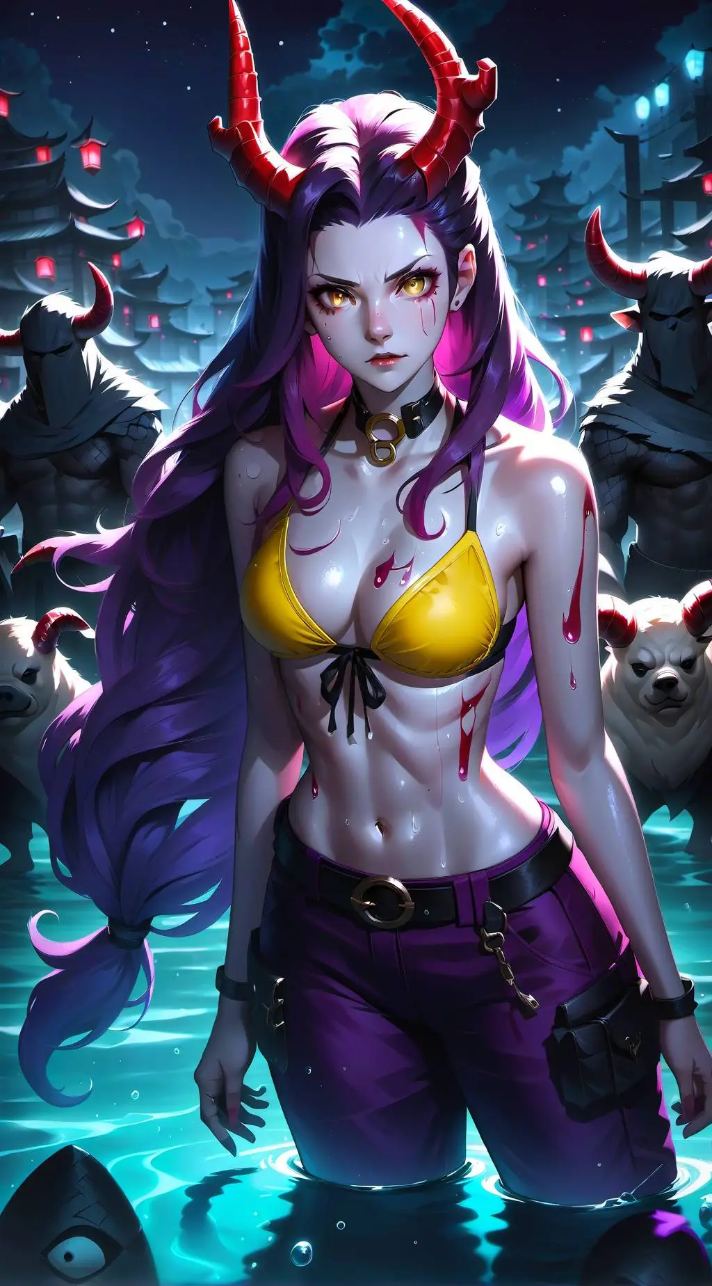 ai character: Satia background