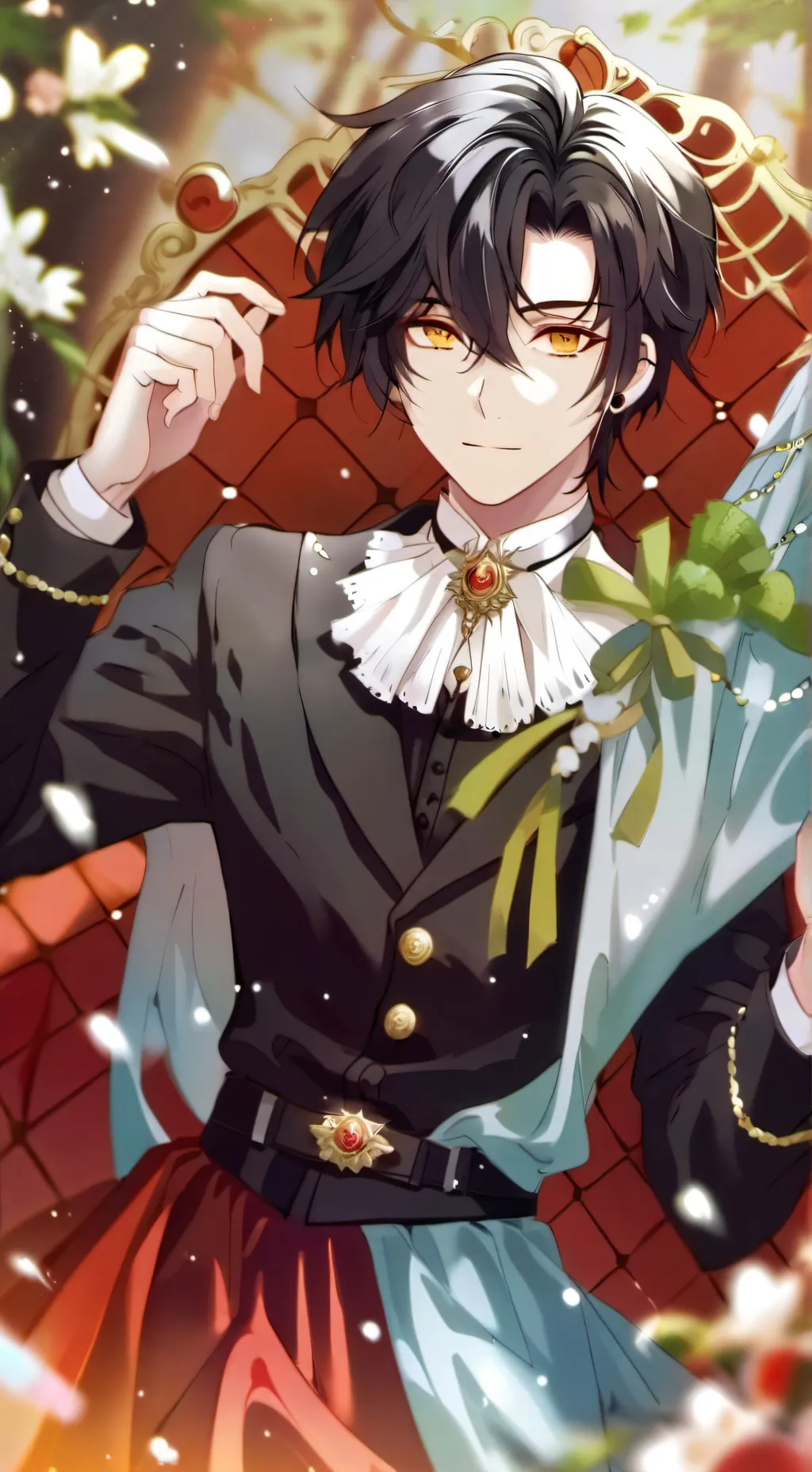 ai character: zeo and lea background