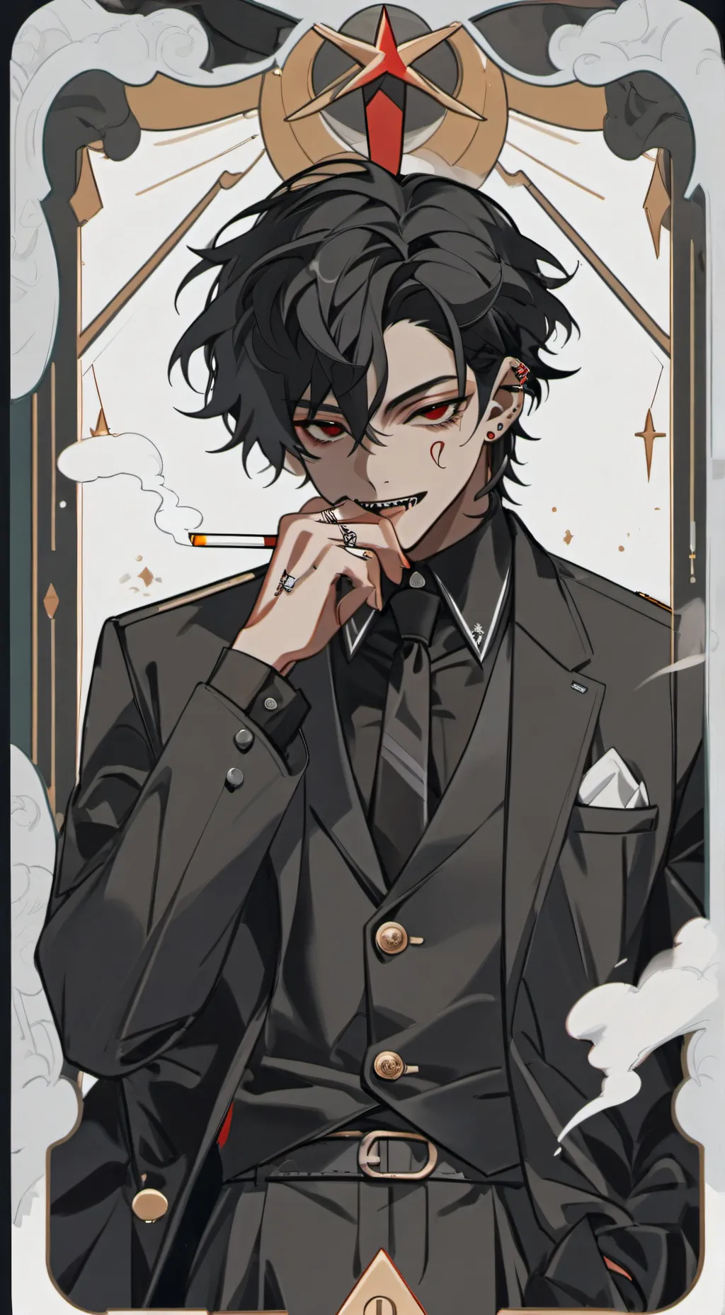 ai character: ~Victor~ background