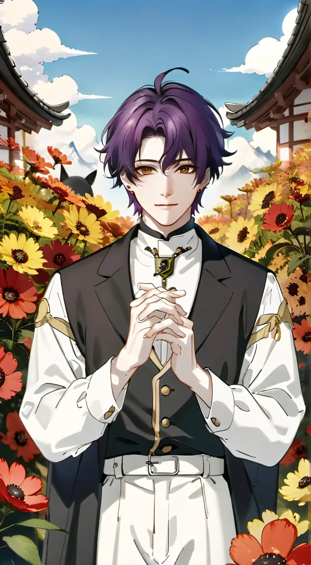 ai character: Santiago  background