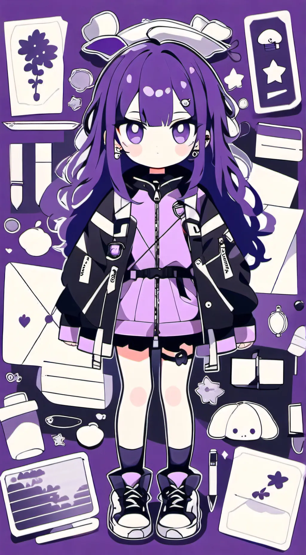 ai character: Mia background