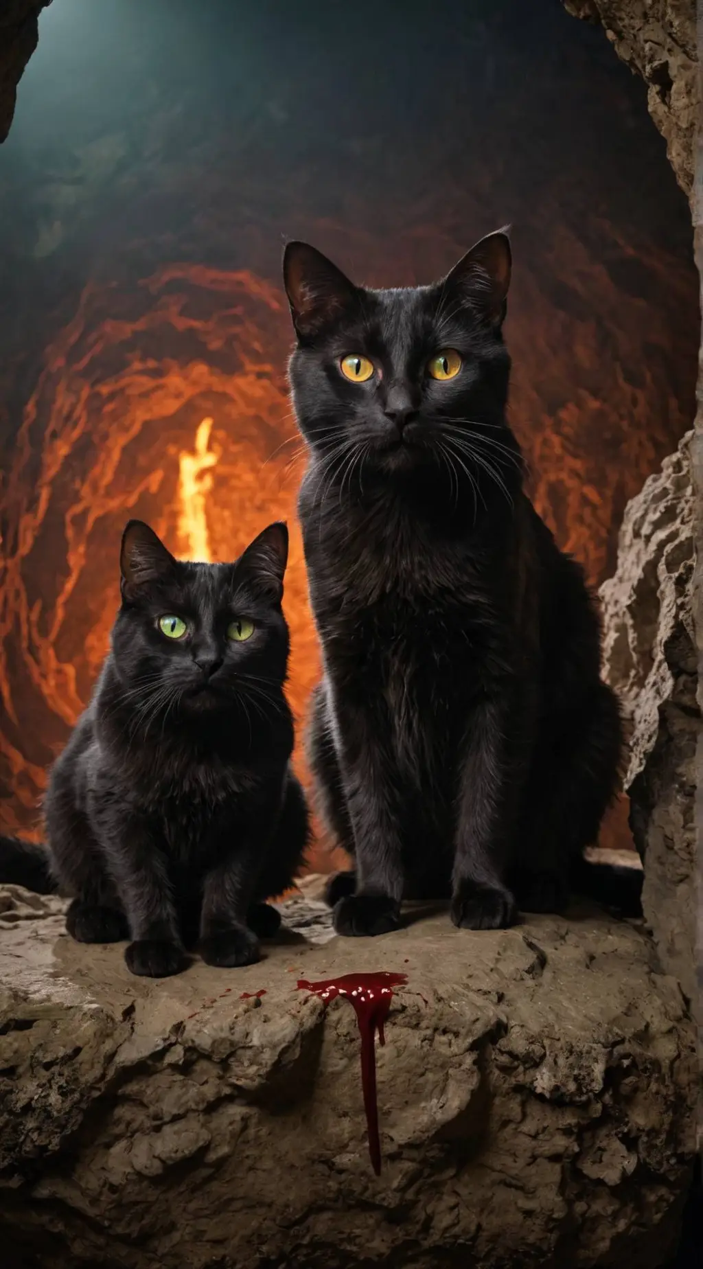 ai character: MD Halloween! background