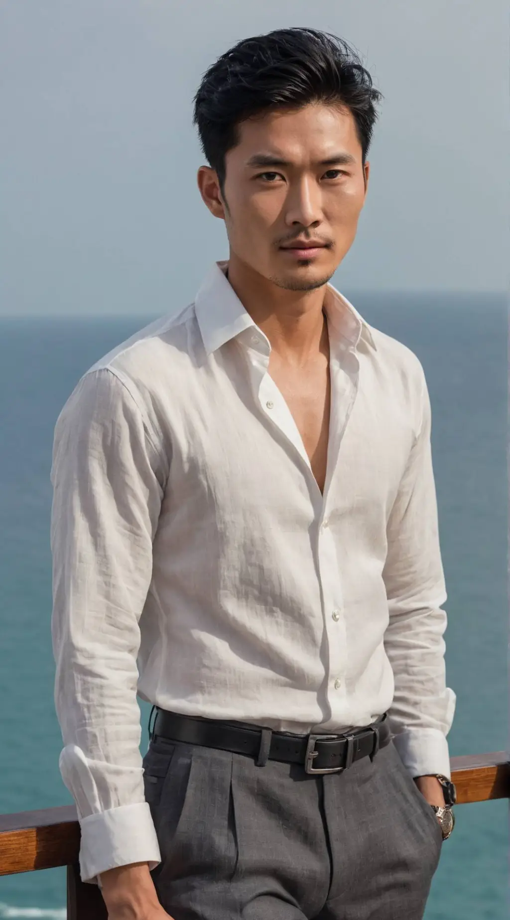 ai character: Liang Wei  background