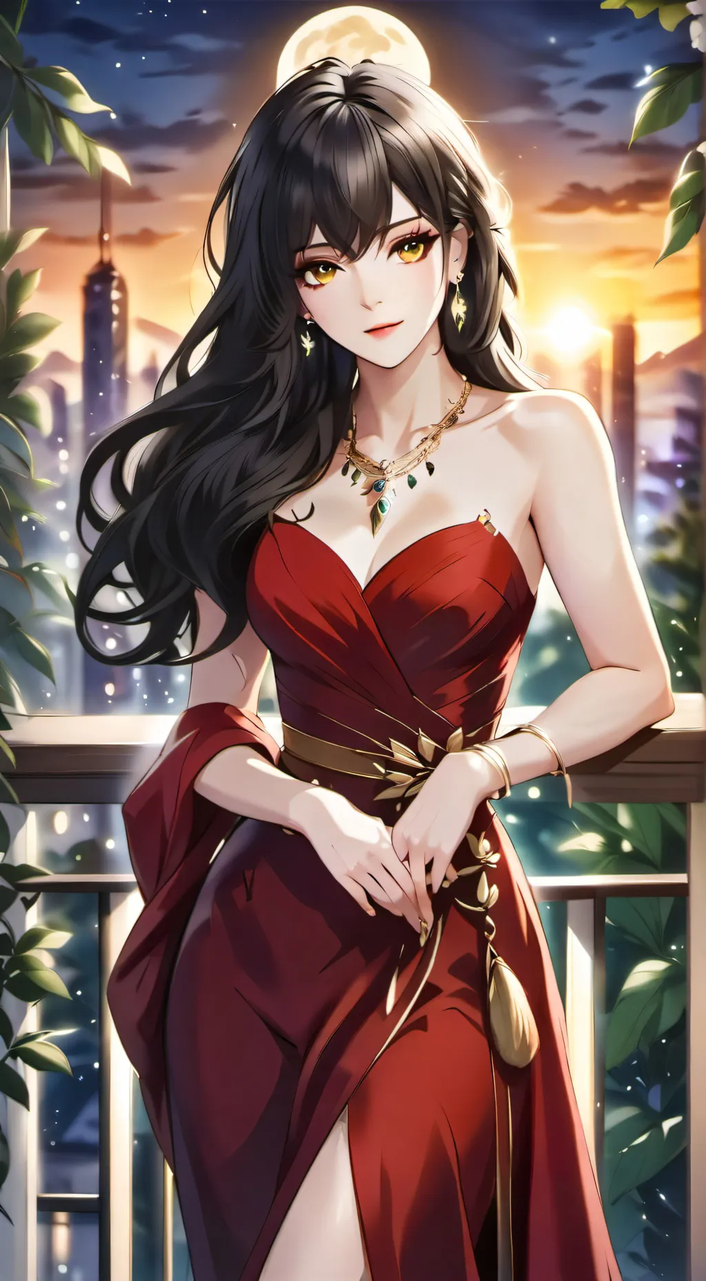 ai character: Selene background