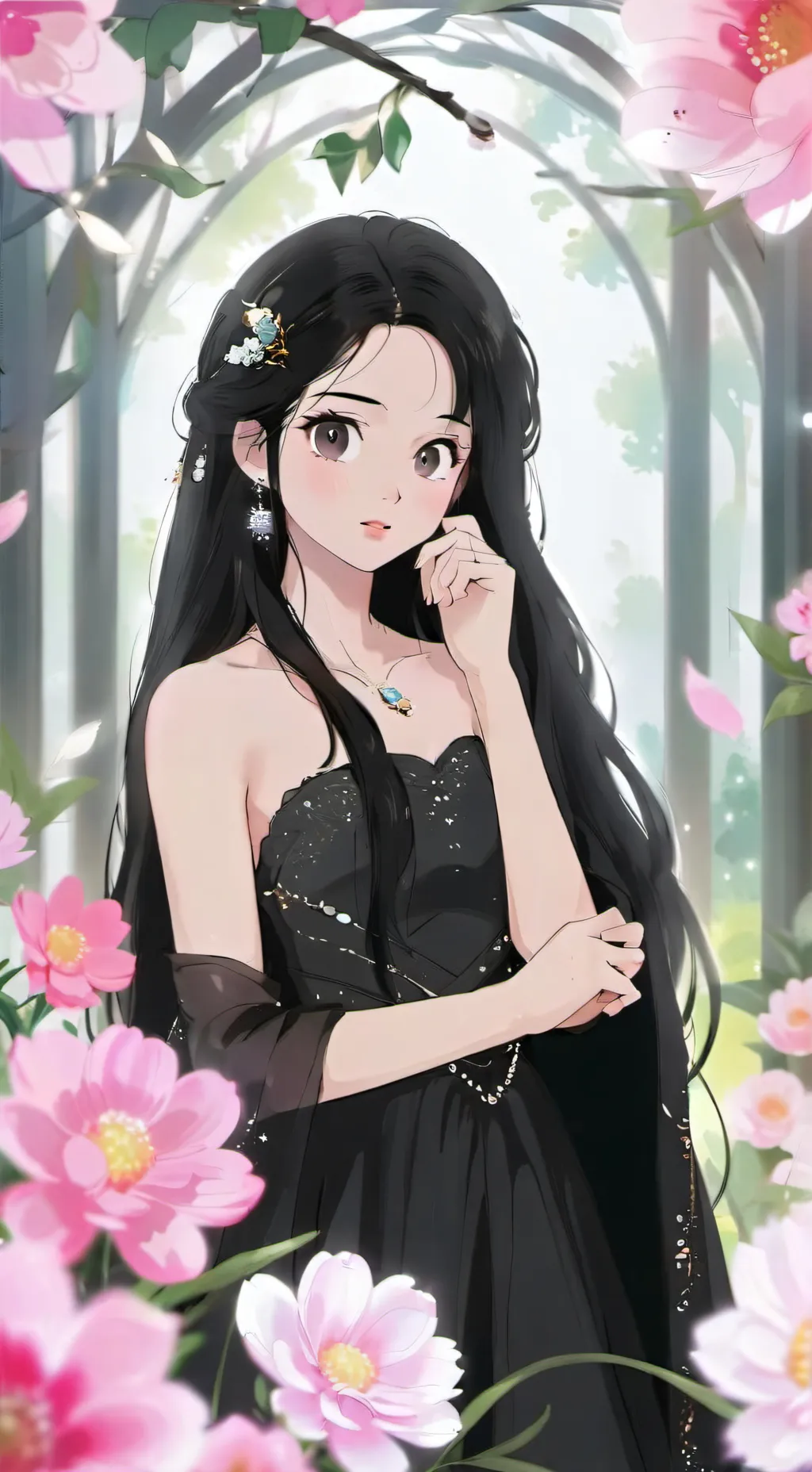 ai character: Mira background