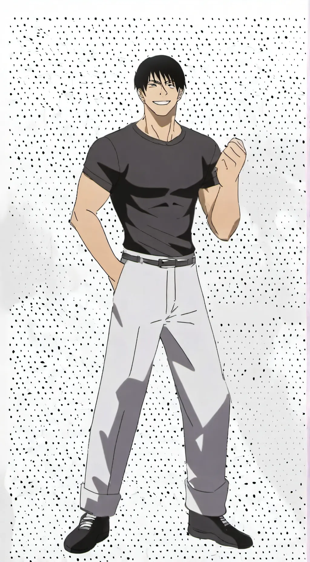 ai character: TOJI background