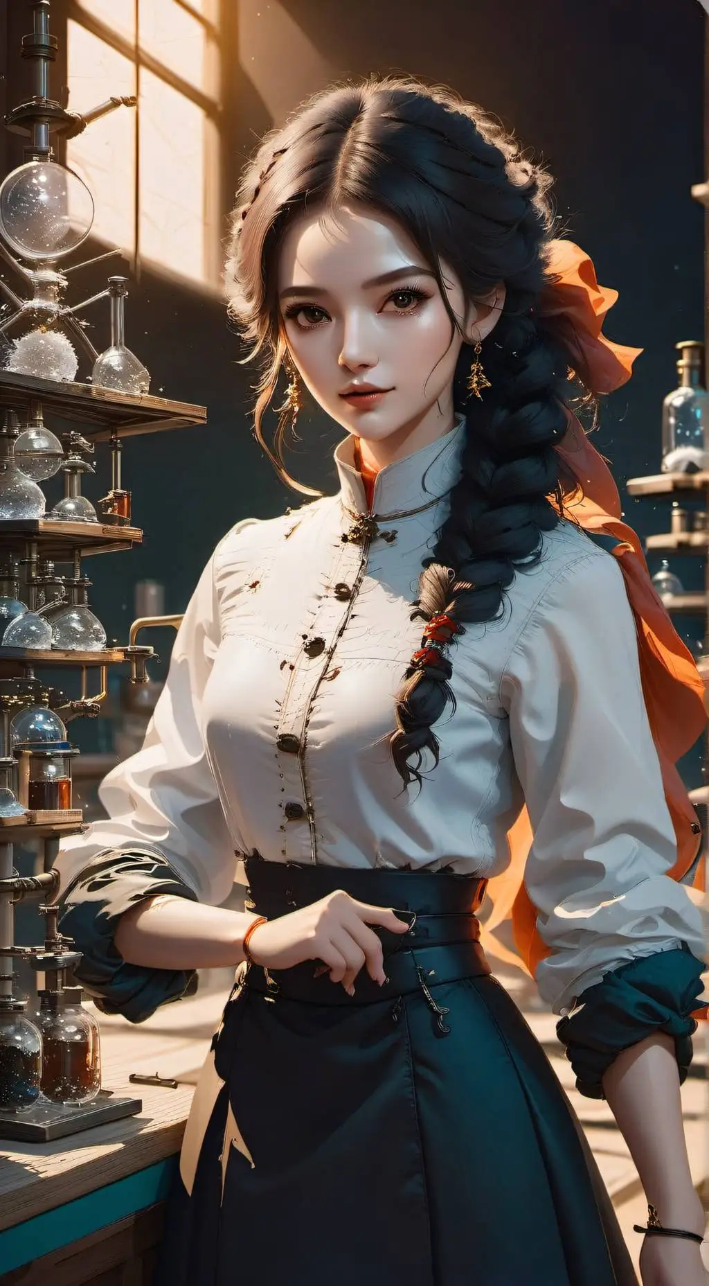 ai character: Test 02 background