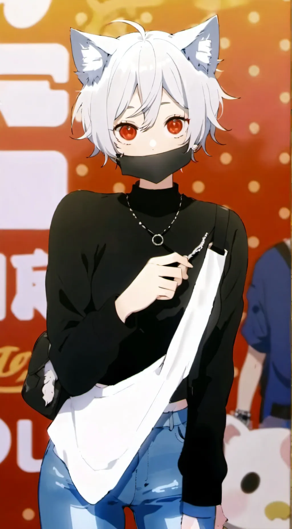 ai character: ❤kara❤ background