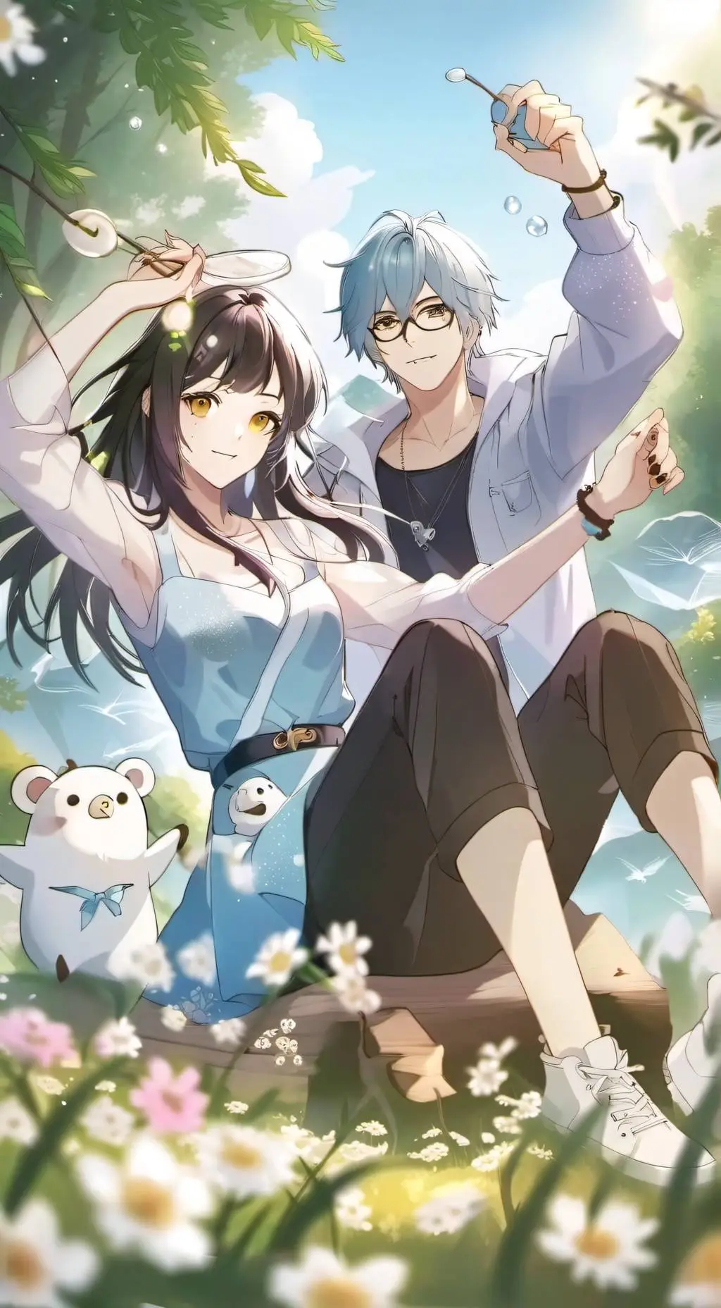 ai character: Youtubers background