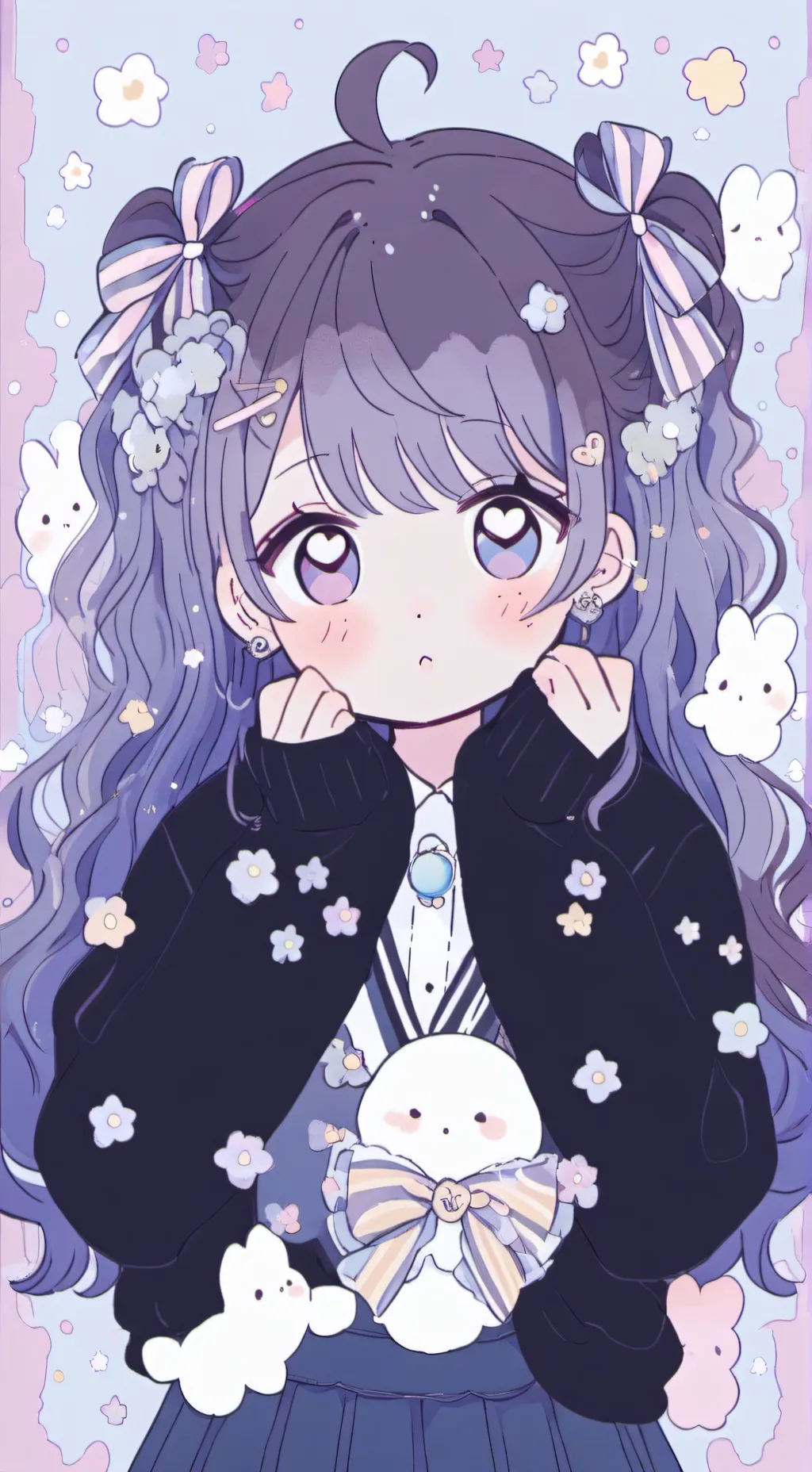 ai character: Ellie lamado  background