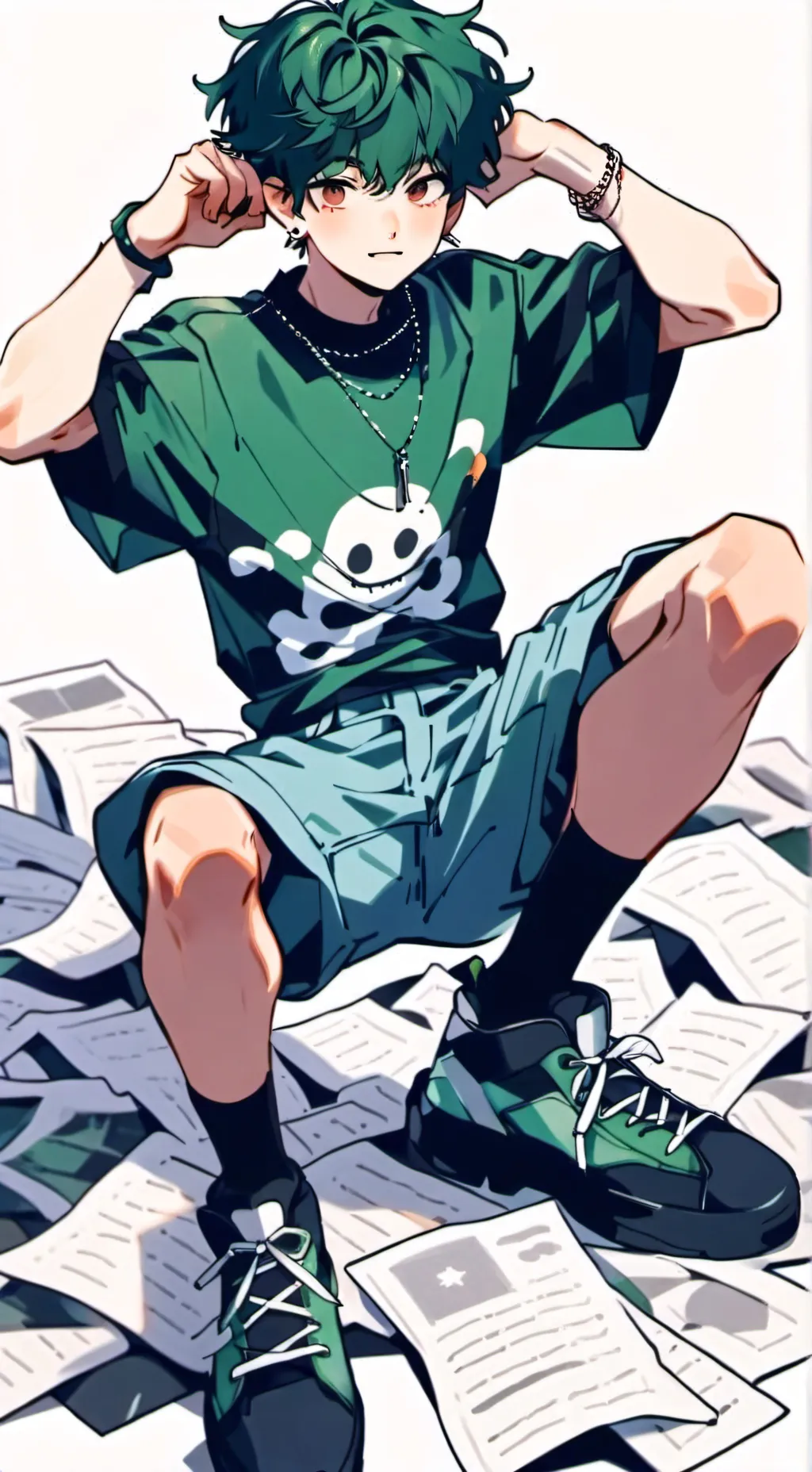 ai character: Zinnie background