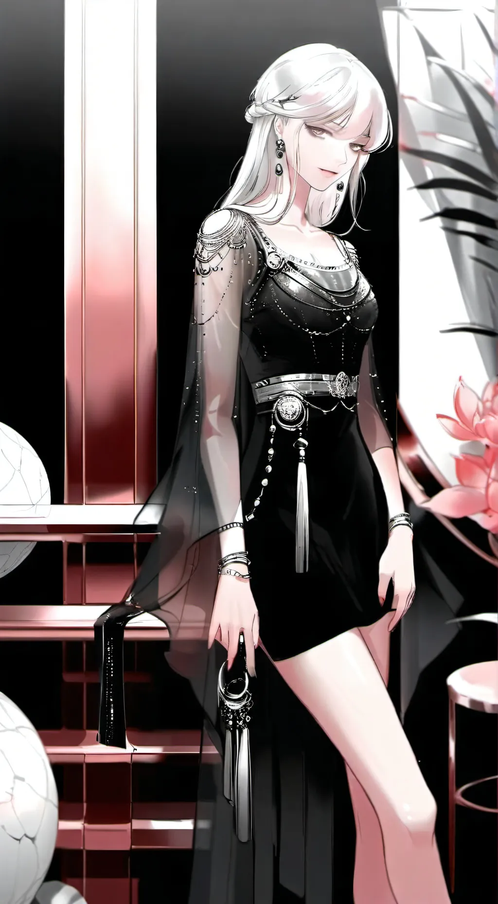 ai character: kaley  background