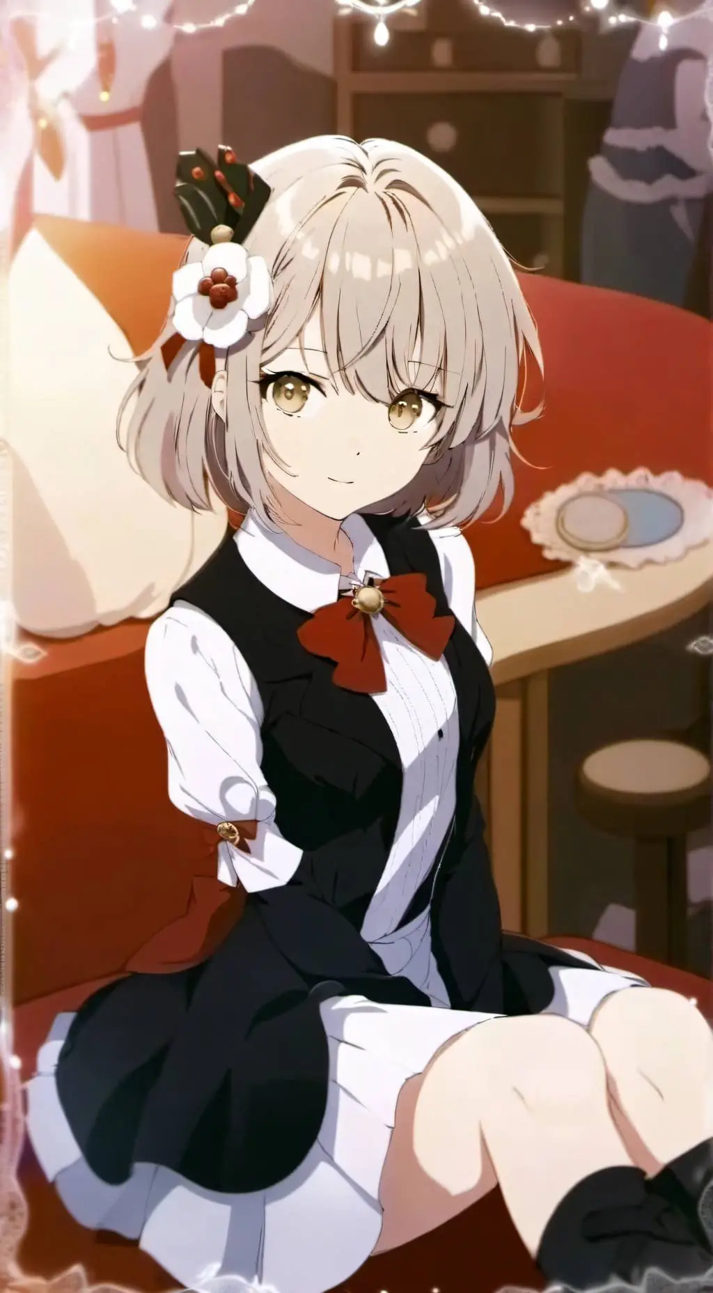 ai character: Mira background